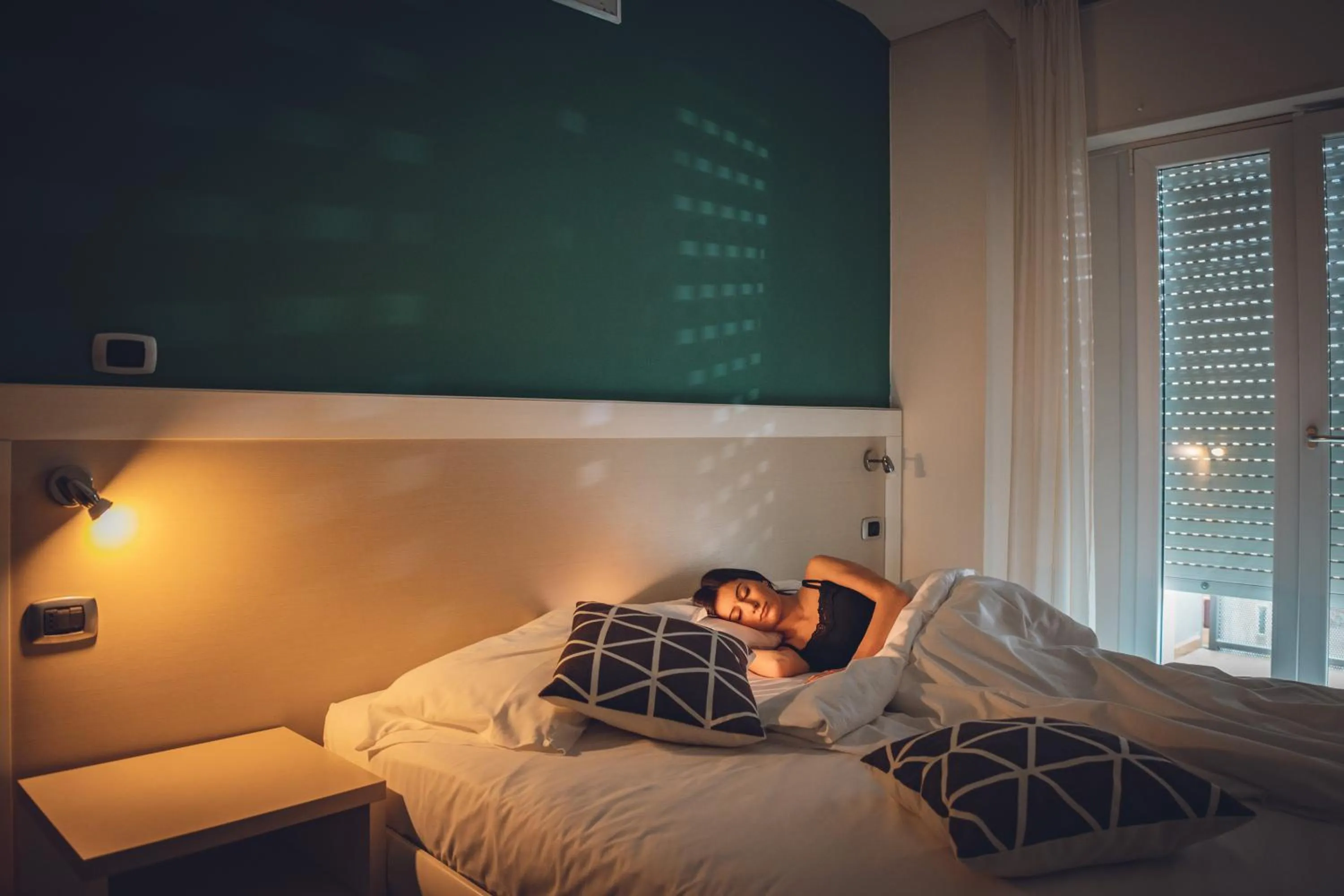 Bed in Boutique Hotel Villa Alberta