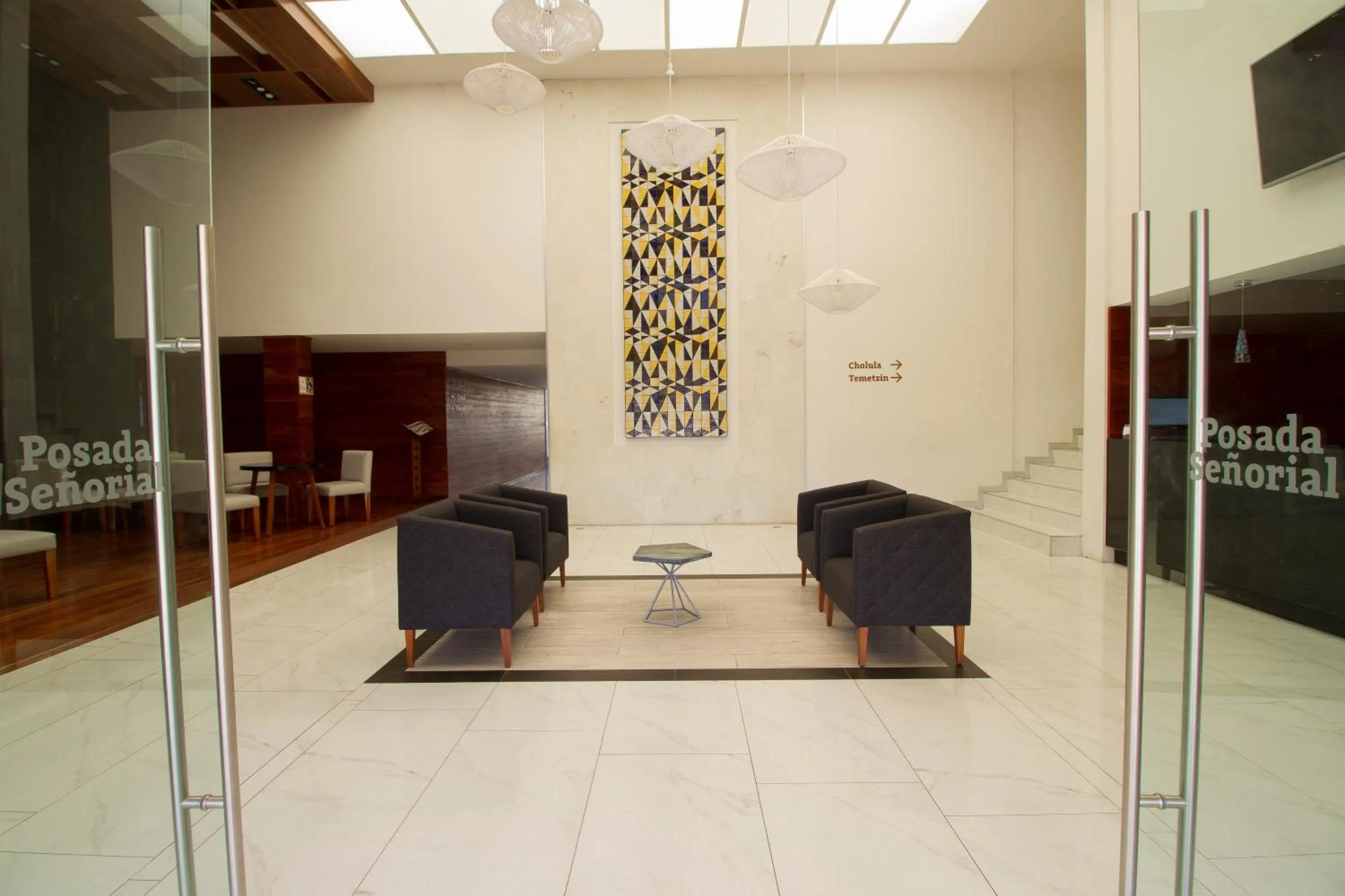 Living room in Hotel Posada Señorial