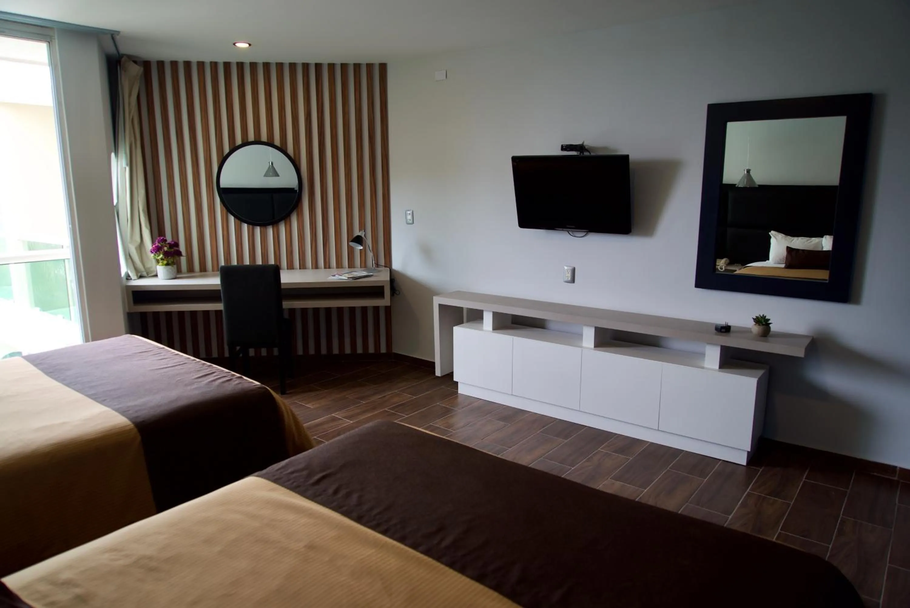 Bed in Hotel Posada Señorial