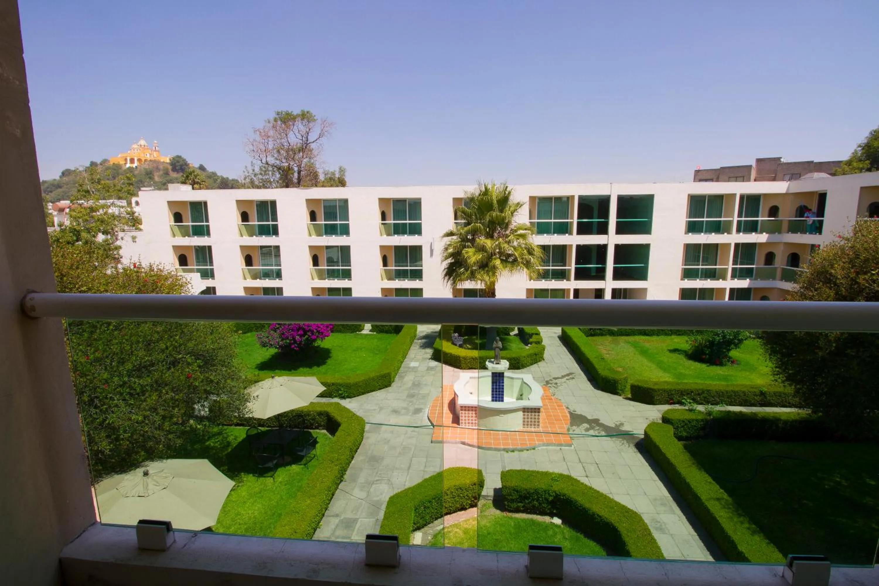 Garden view in Hotel Posada Señorial