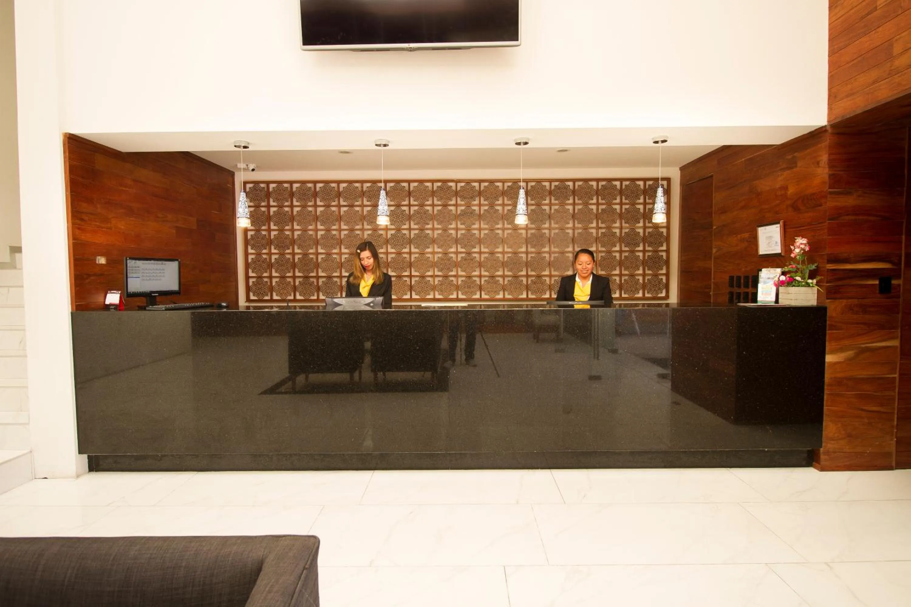 Lobby or reception in Hotel Posada Señorial