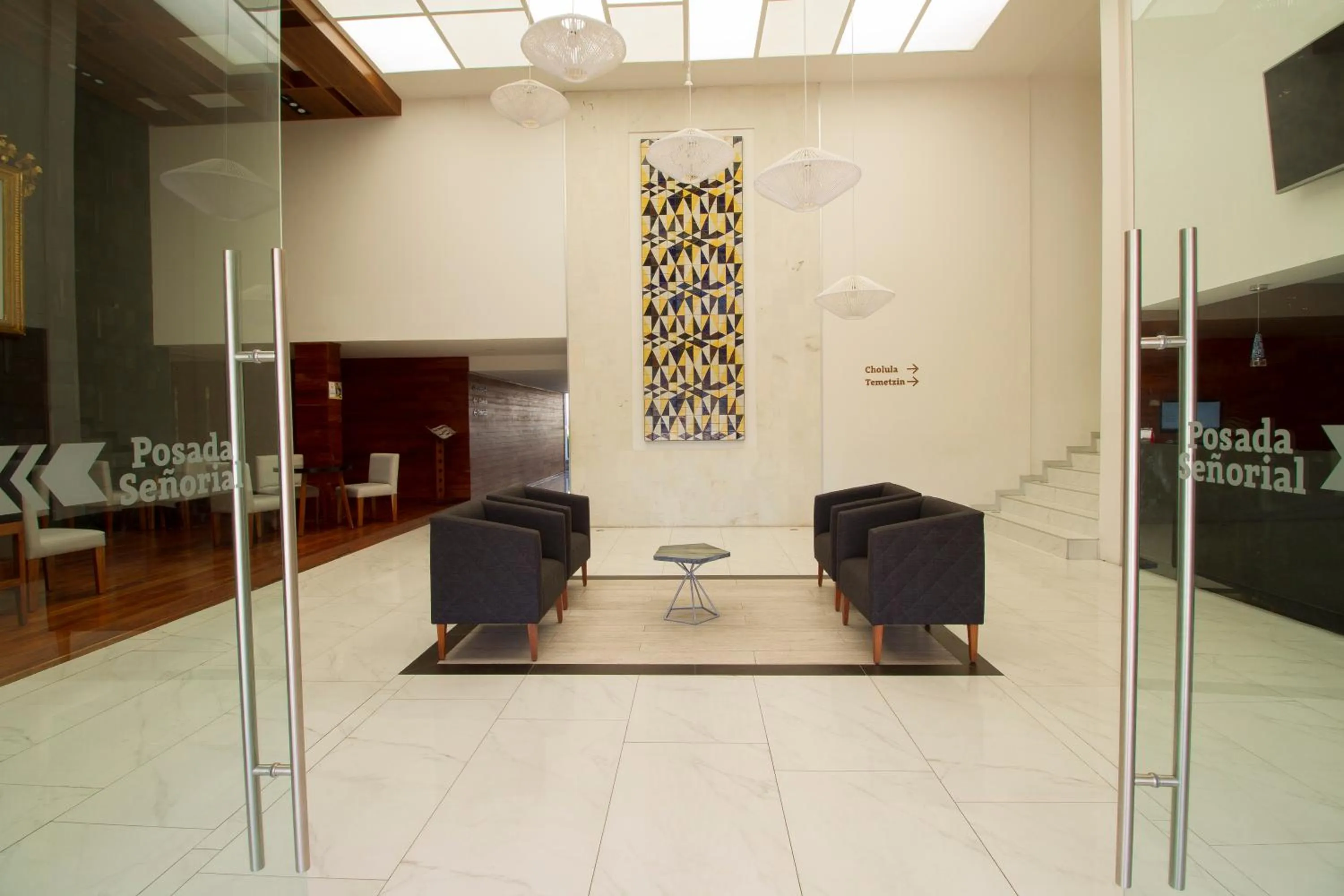 Living room in Hotel Posada Señorial