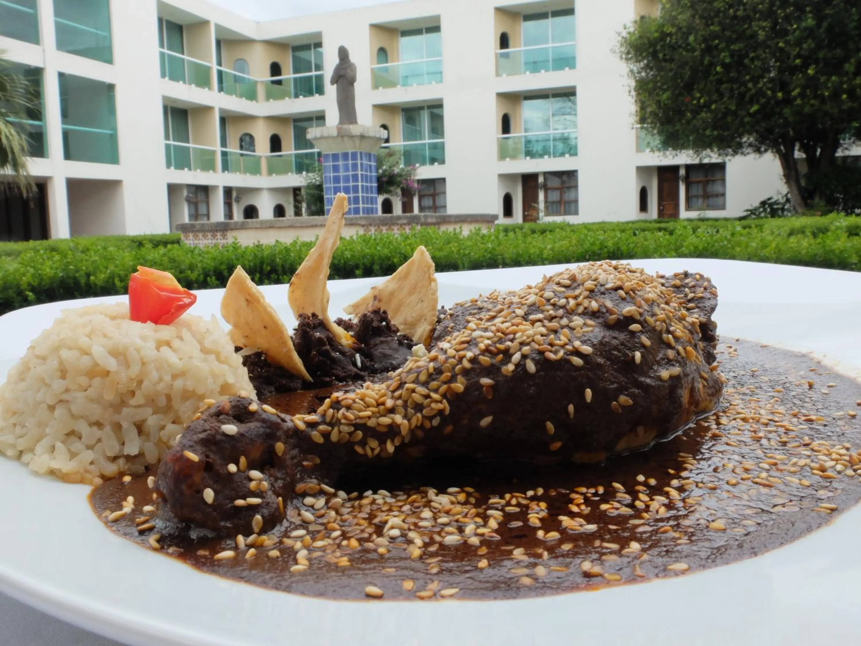 Restaurant/places to eat in Hotel Posada Señorial