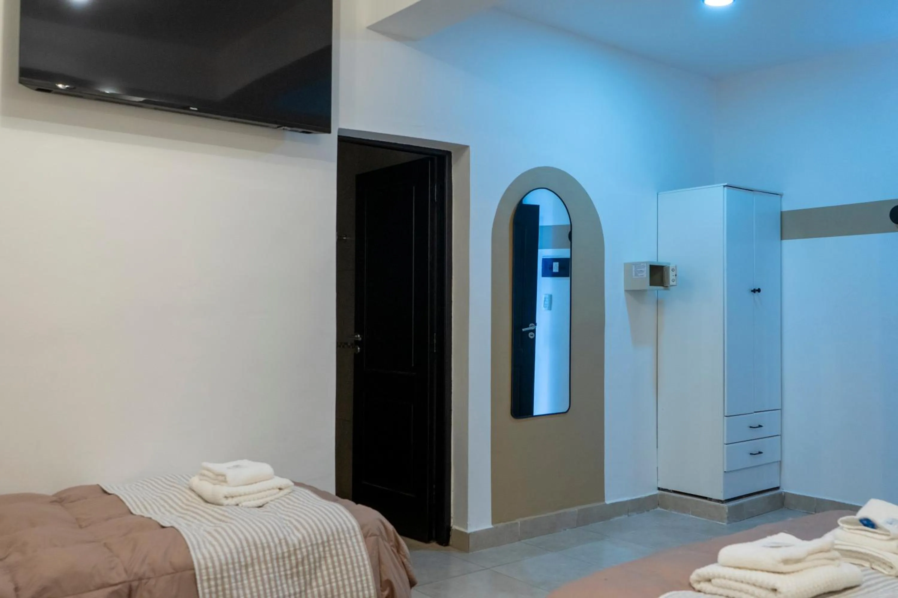 Bed in Hotel del Tren