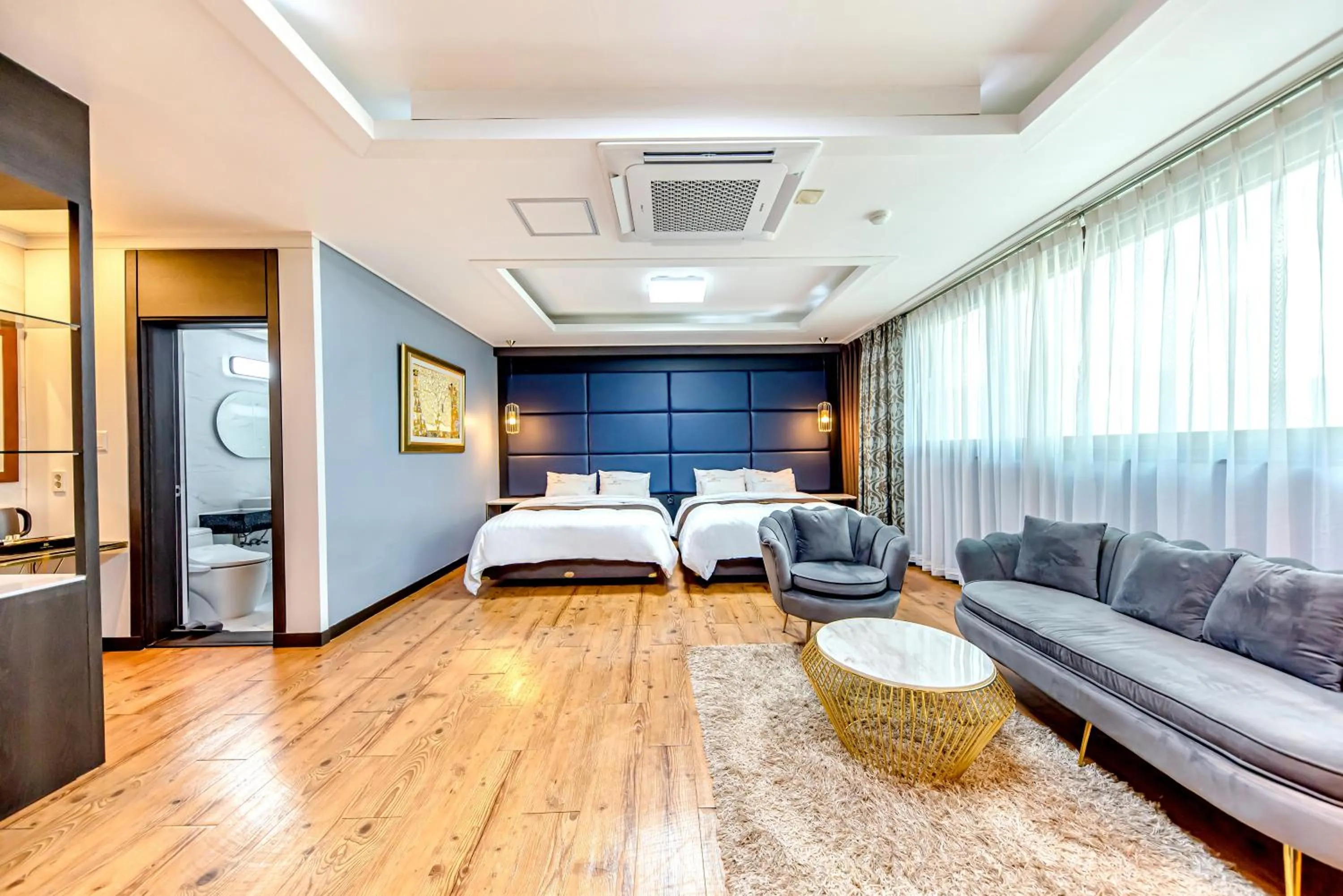 Seating Area in HS Tourist Hotel