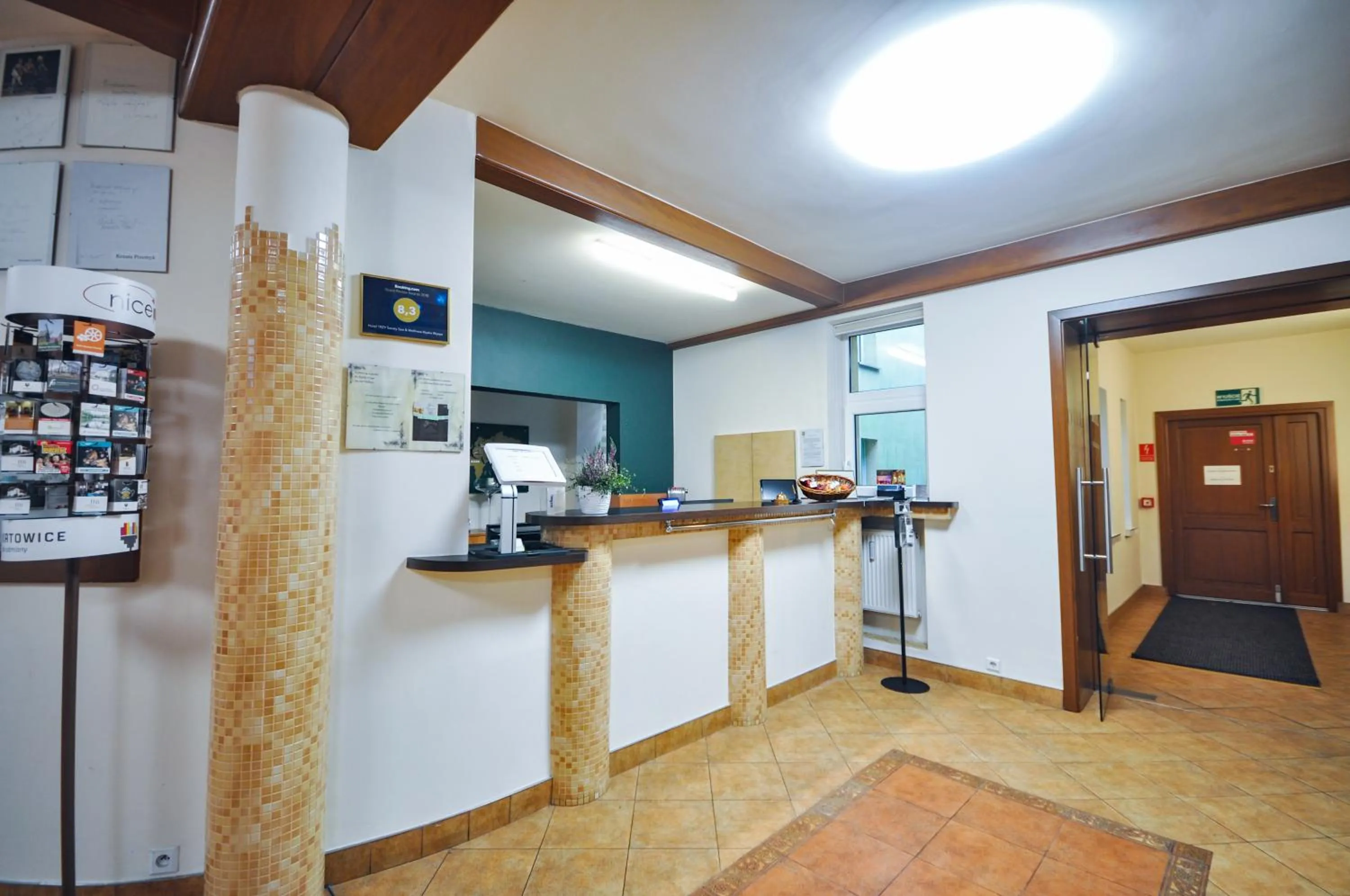 Lobby or reception in Hotel Trzy Światy Spa & Wellness Rajska WySpa