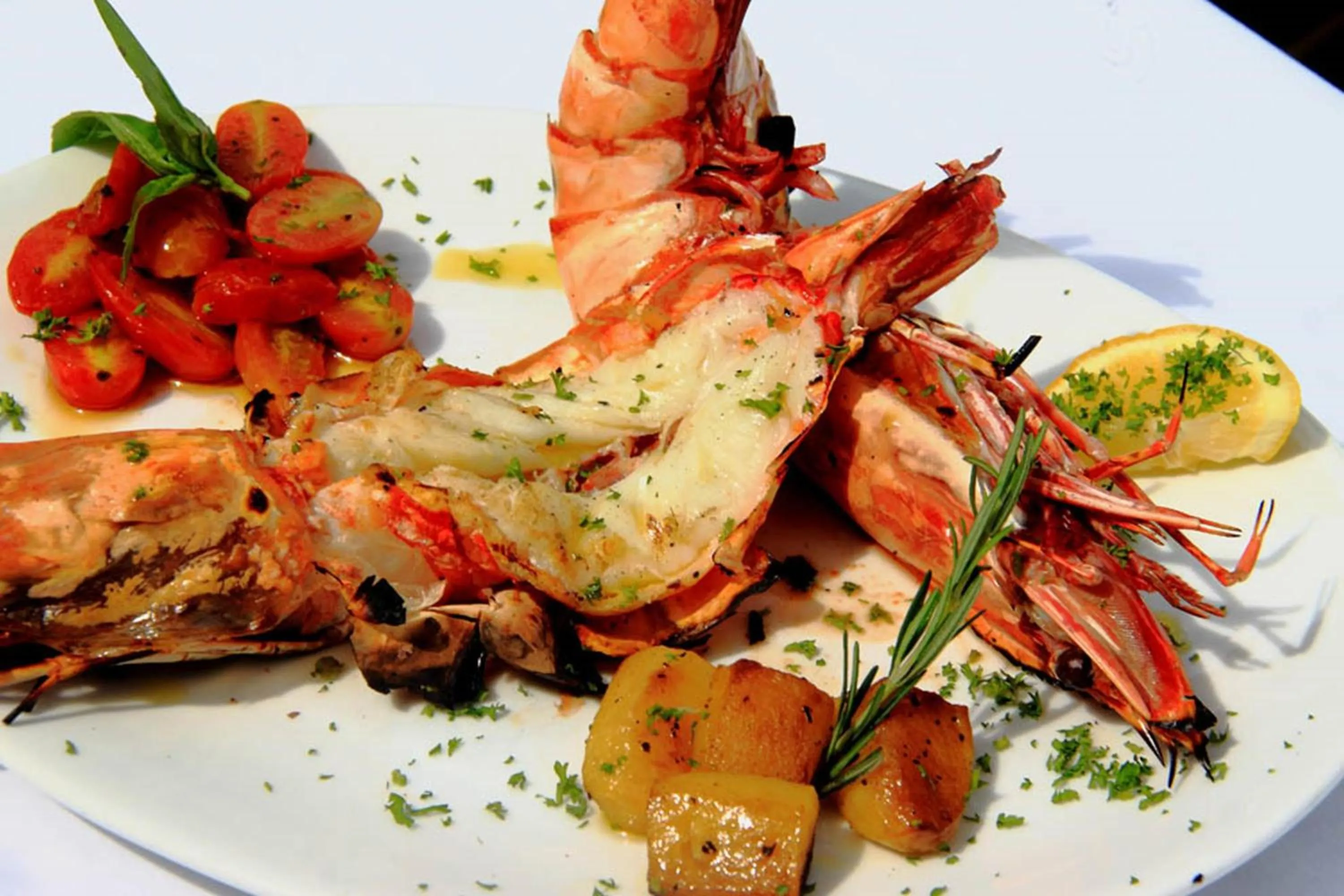 Food close-up in Boujis Boutique Resort