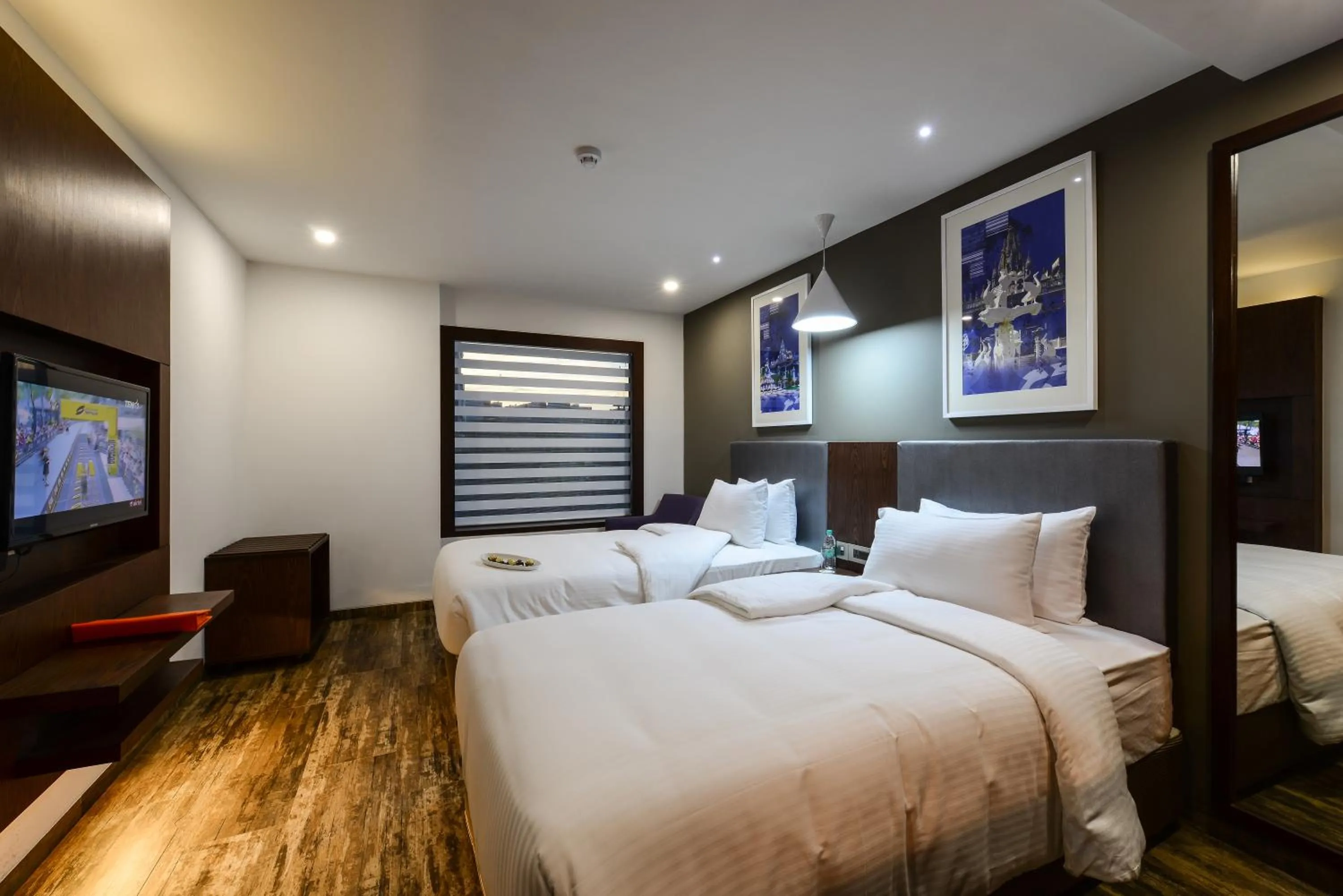 Bedroom, Bed in Howard Johnson by Wyndham, Kolkata Airport