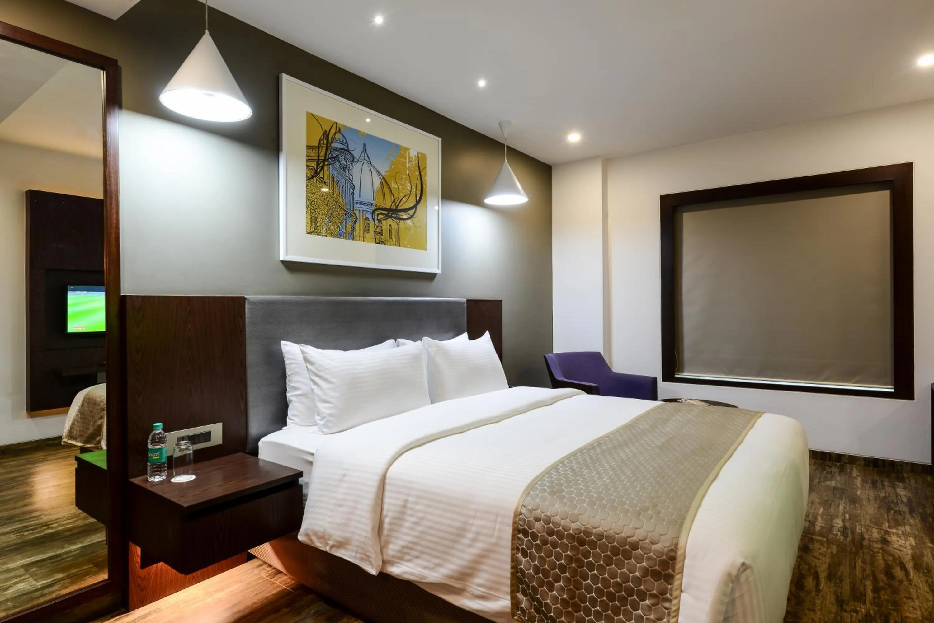 Bedroom, Bed in Howard Johnson by Wyndham, Kolkata Airport