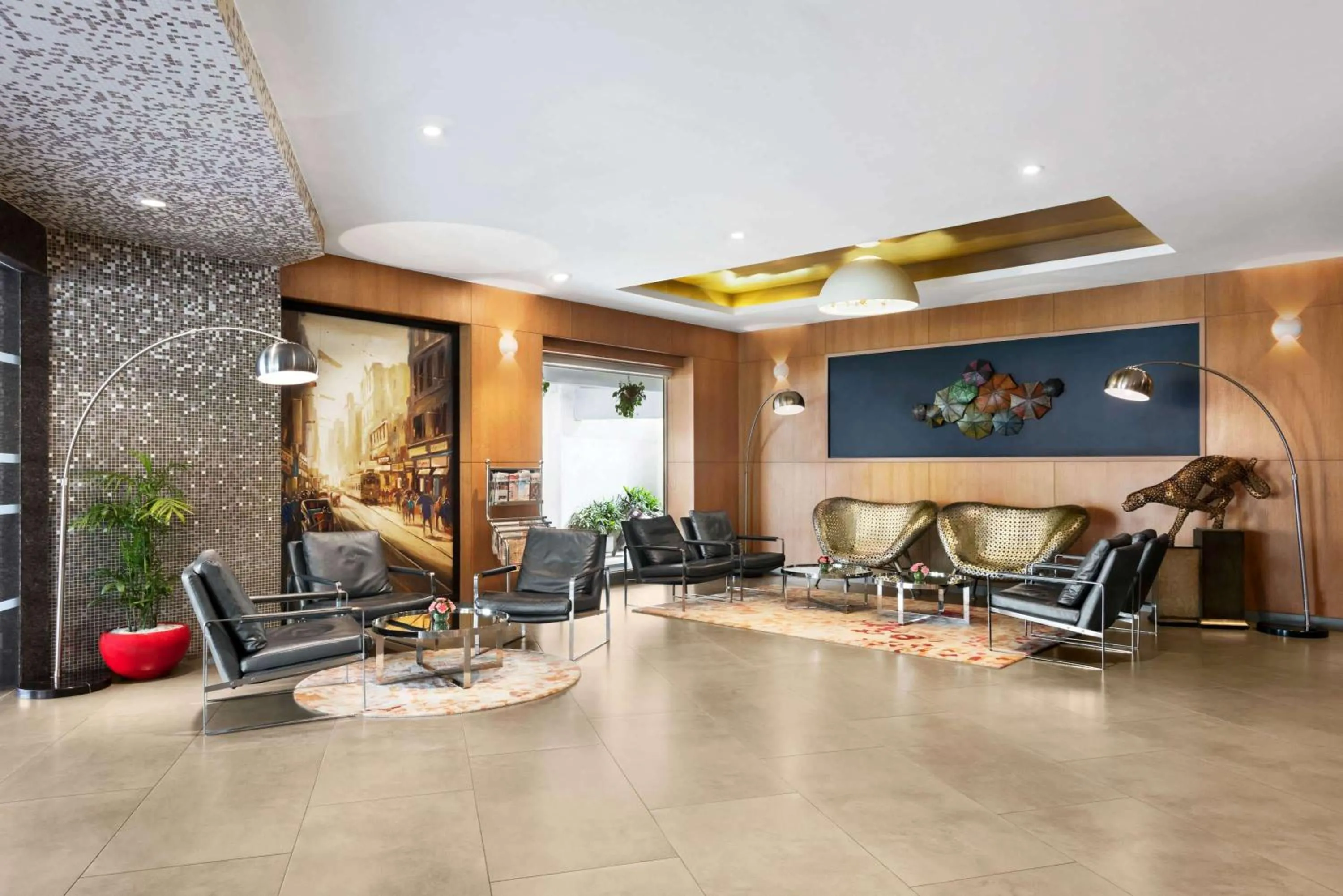 Lobby or reception in Howard Johnson by Wyndham, Kolkata Airport