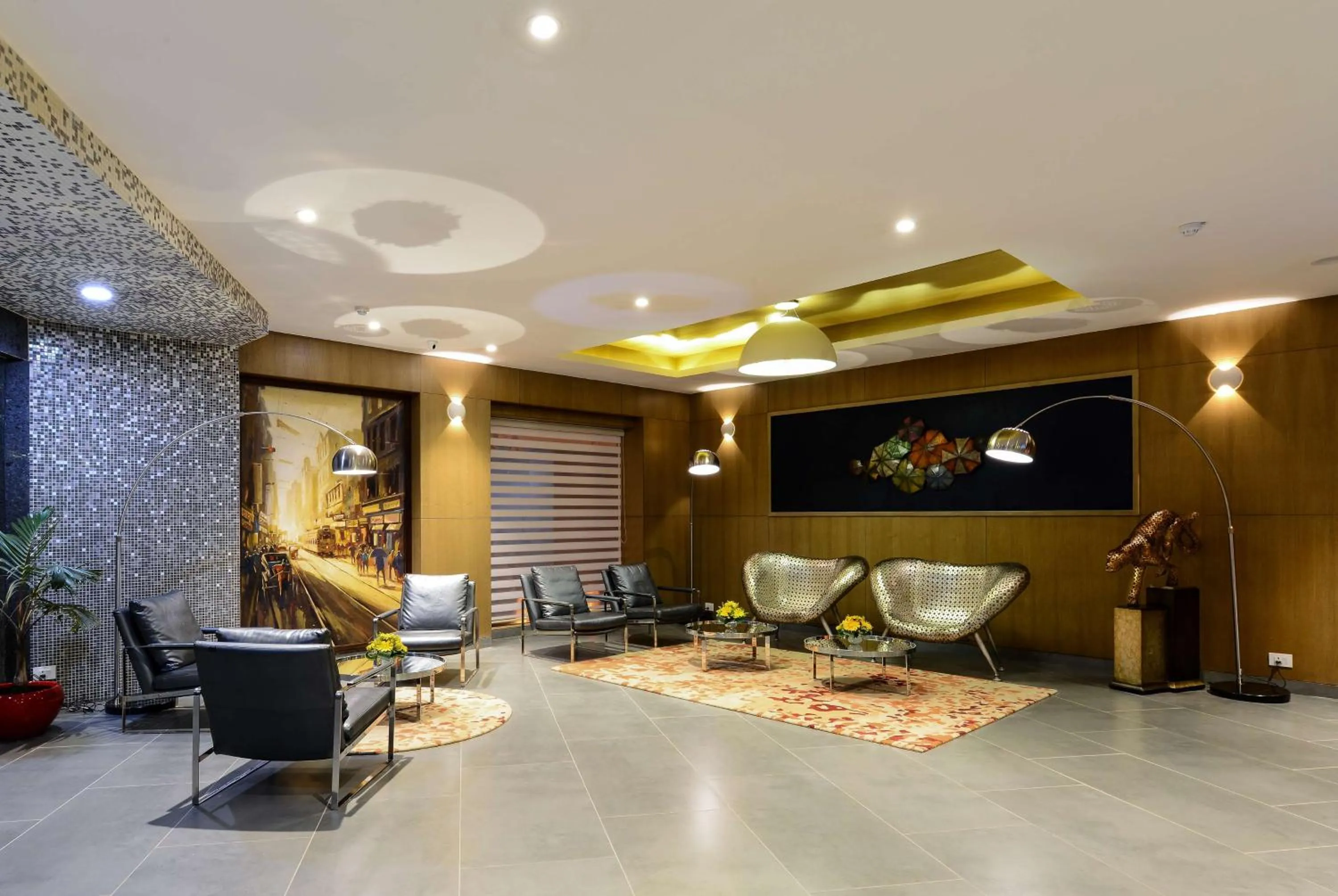 Lobby or reception in Howard Johnson by Wyndham, Kolkata Airport