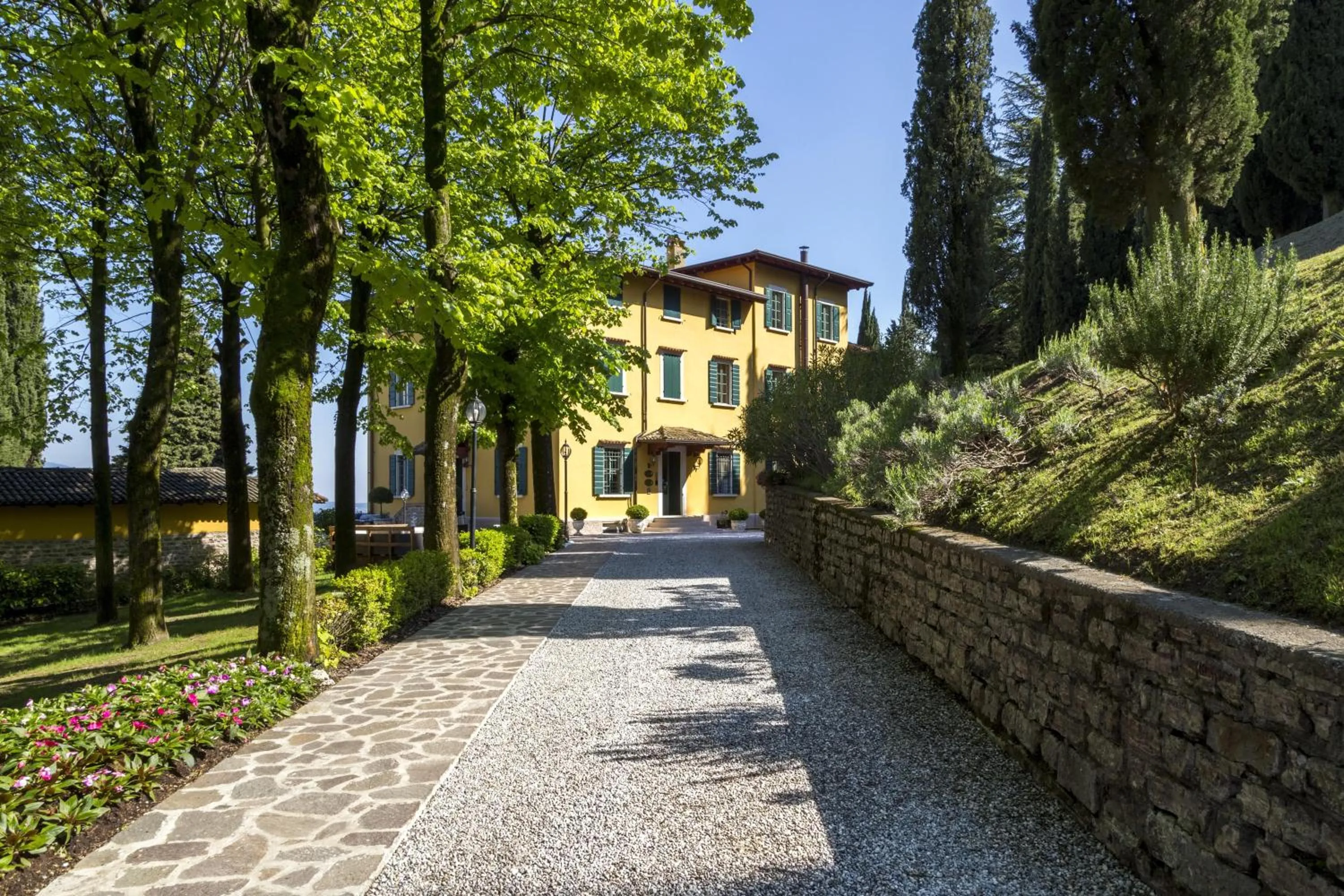 Garden in Boutique Hotel Villa Sostaga