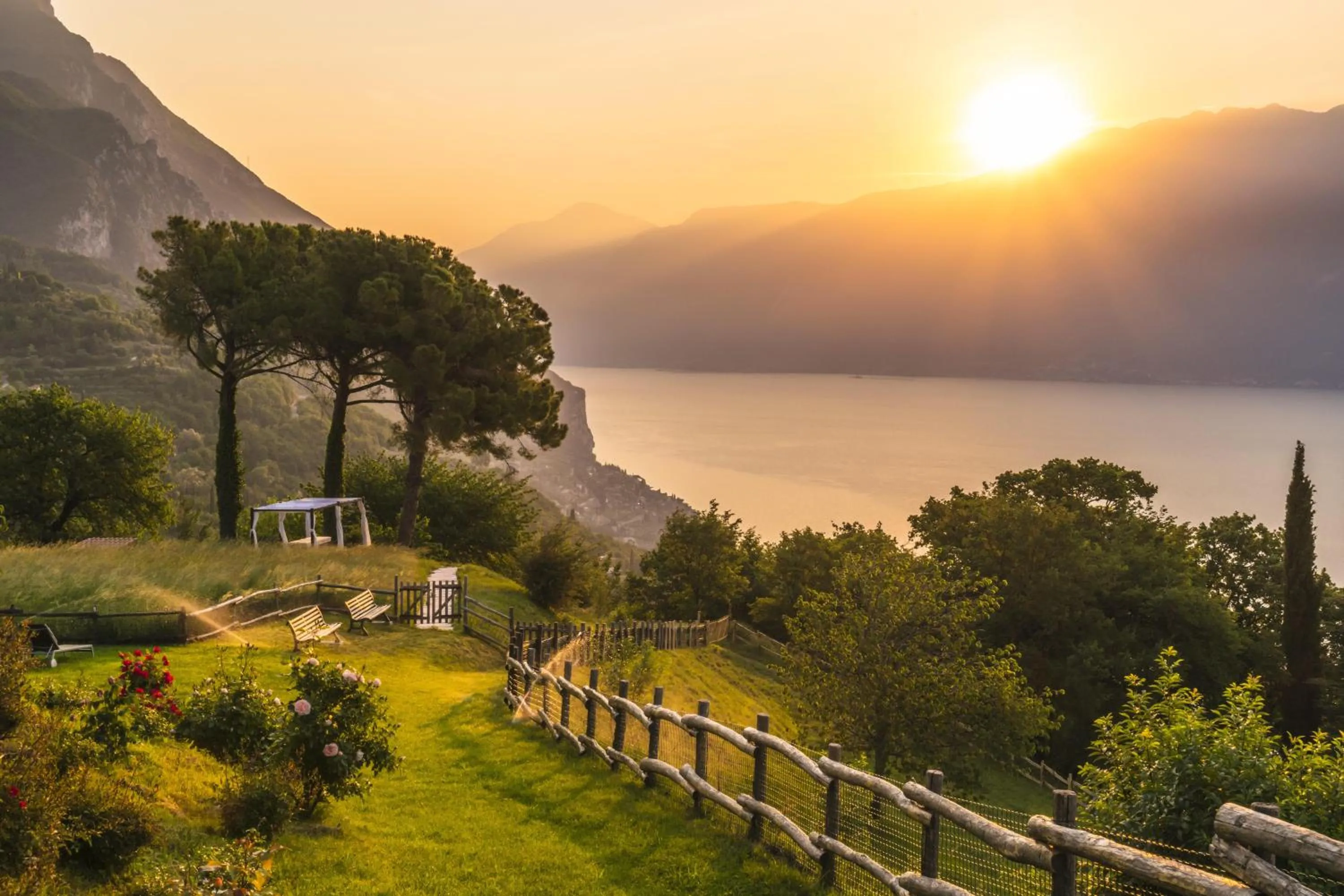 Natural landscape in Boutique Hotel Villa Sostaga