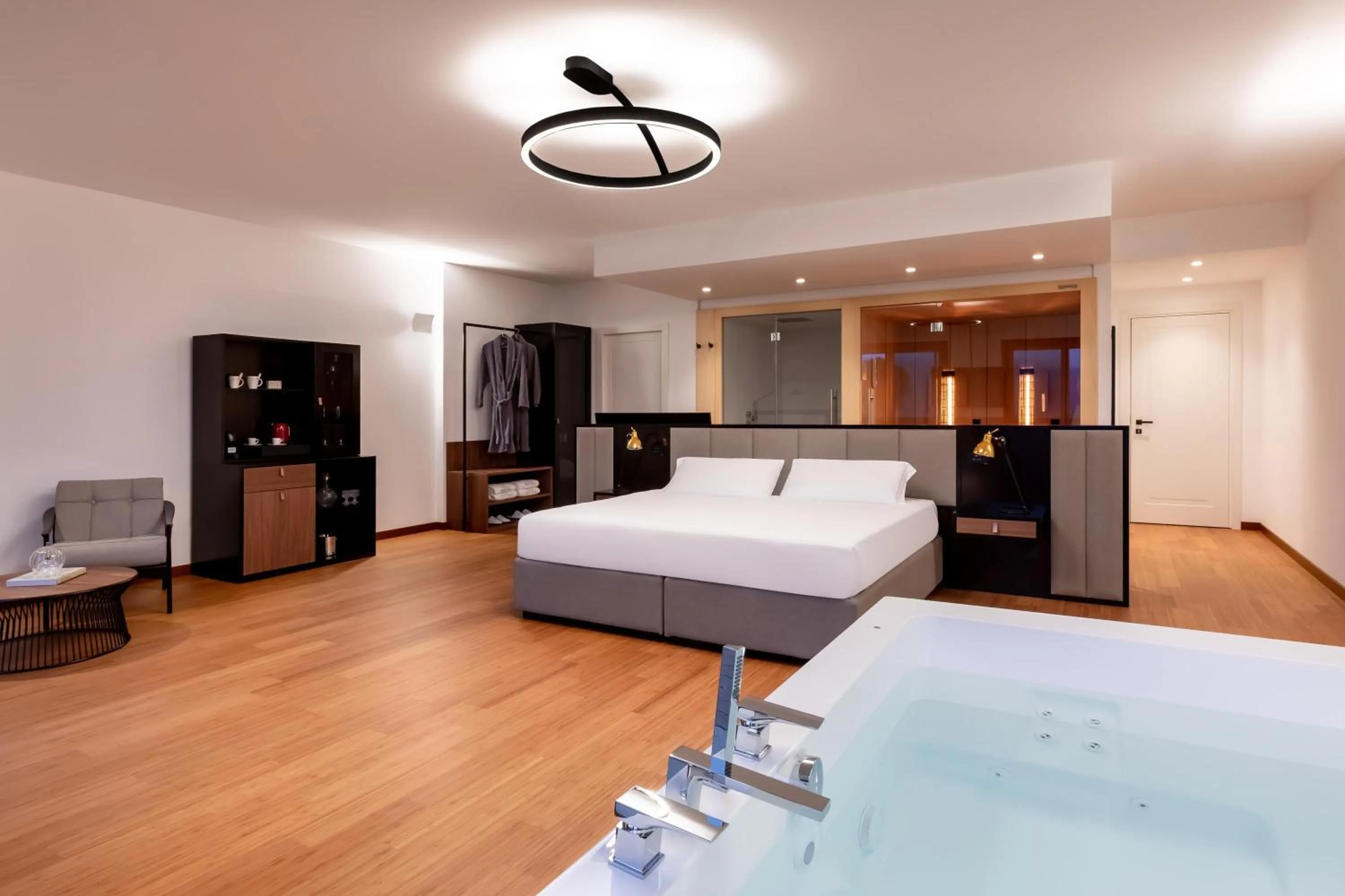 Photo of the whole room, Bed in Boutique Hotel Villa Sostaga