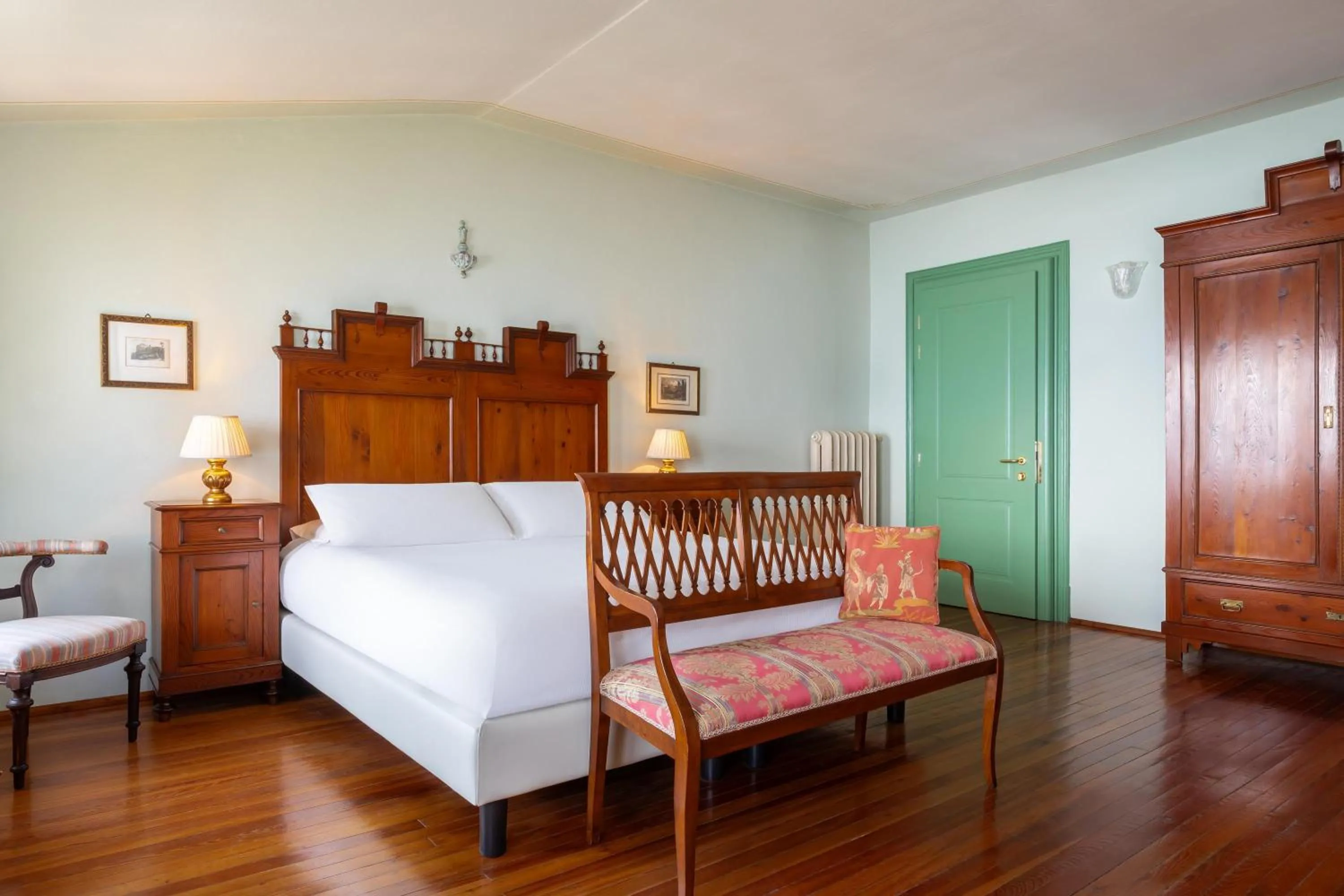 Photo of the whole room, Bed in Boutique Hotel Villa Sostaga