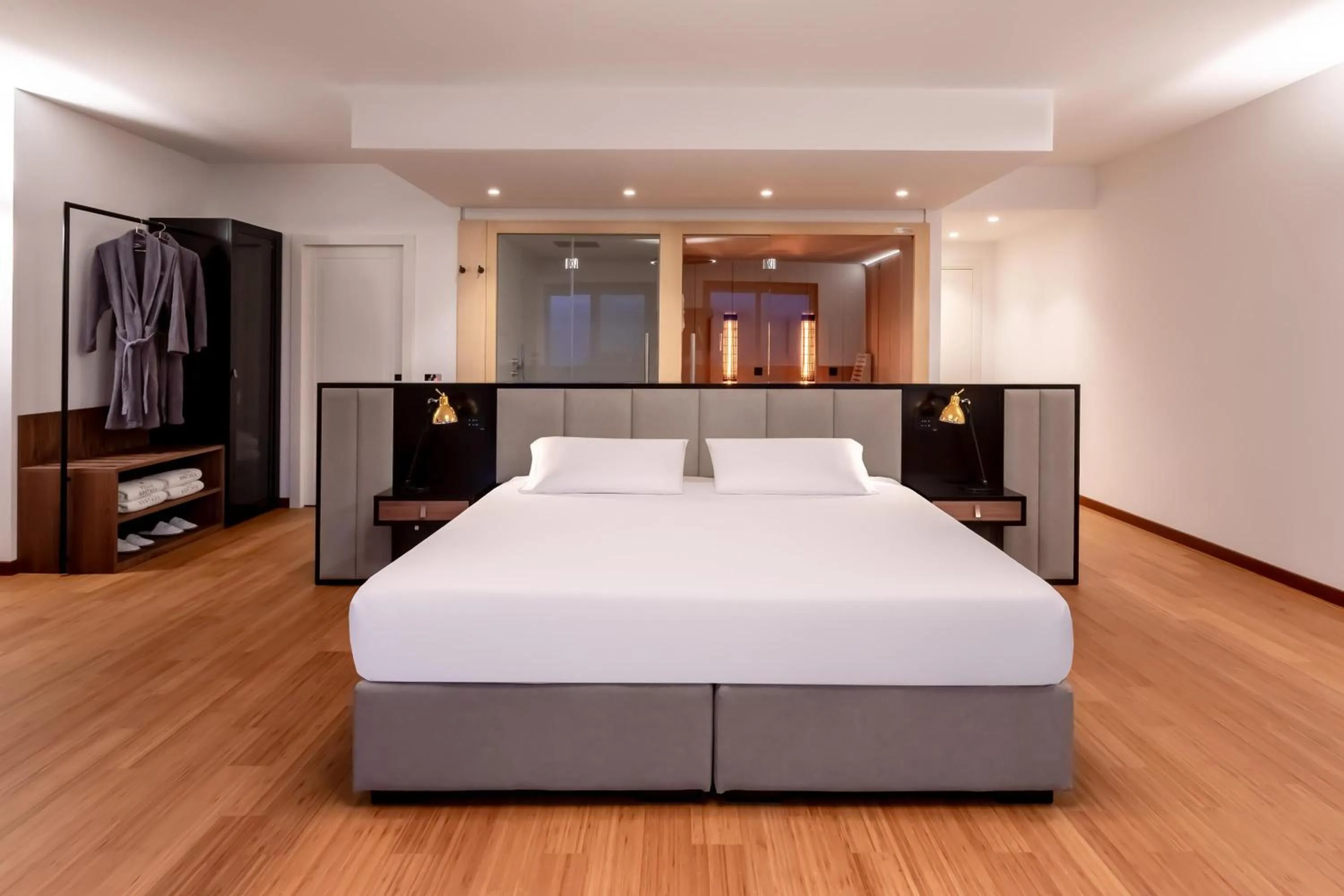 Photo of the whole room, Bed in Boutique Hotel Villa Sostaga