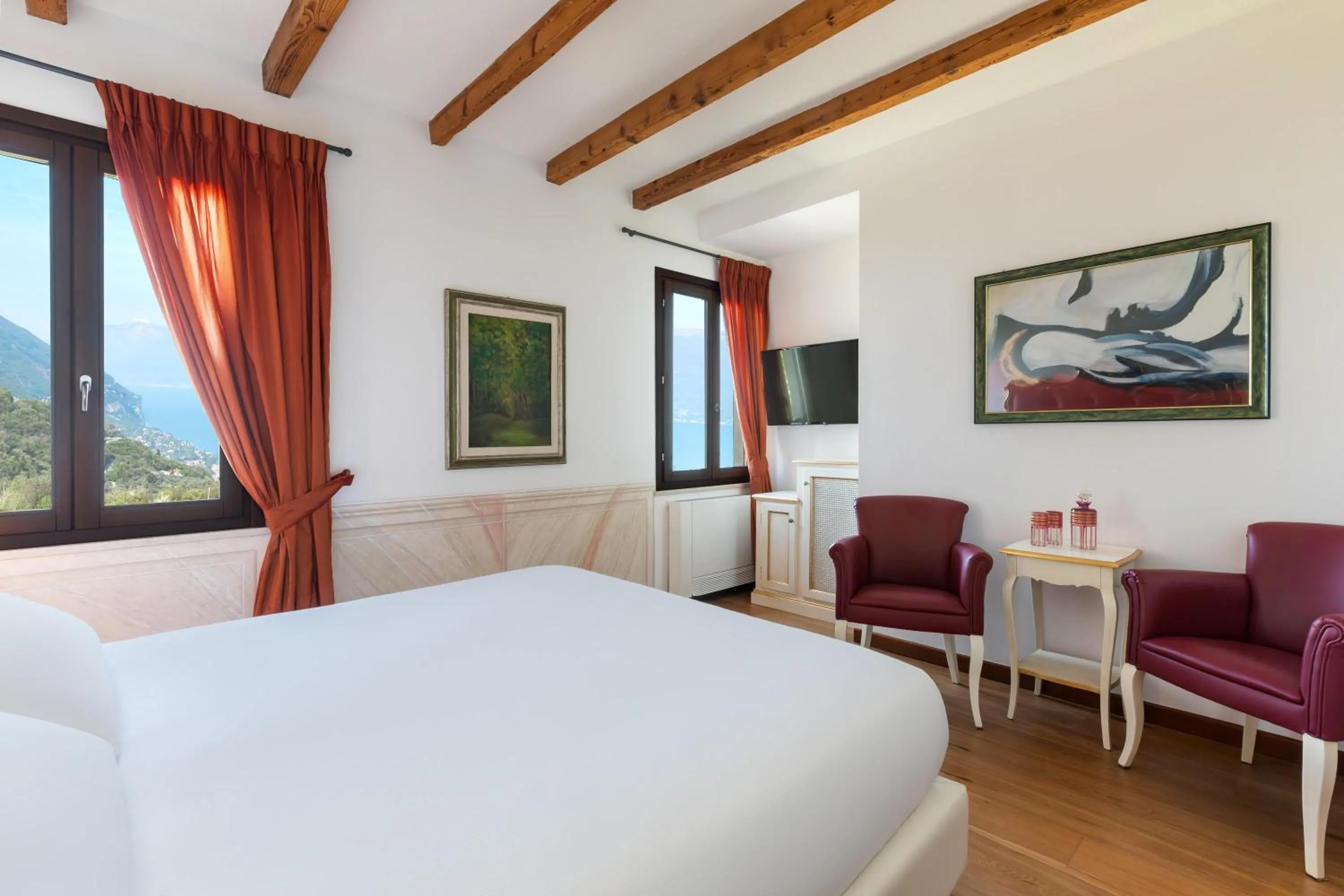 Photo of the whole room, Bed in Boutique Hotel Villa Sostaga