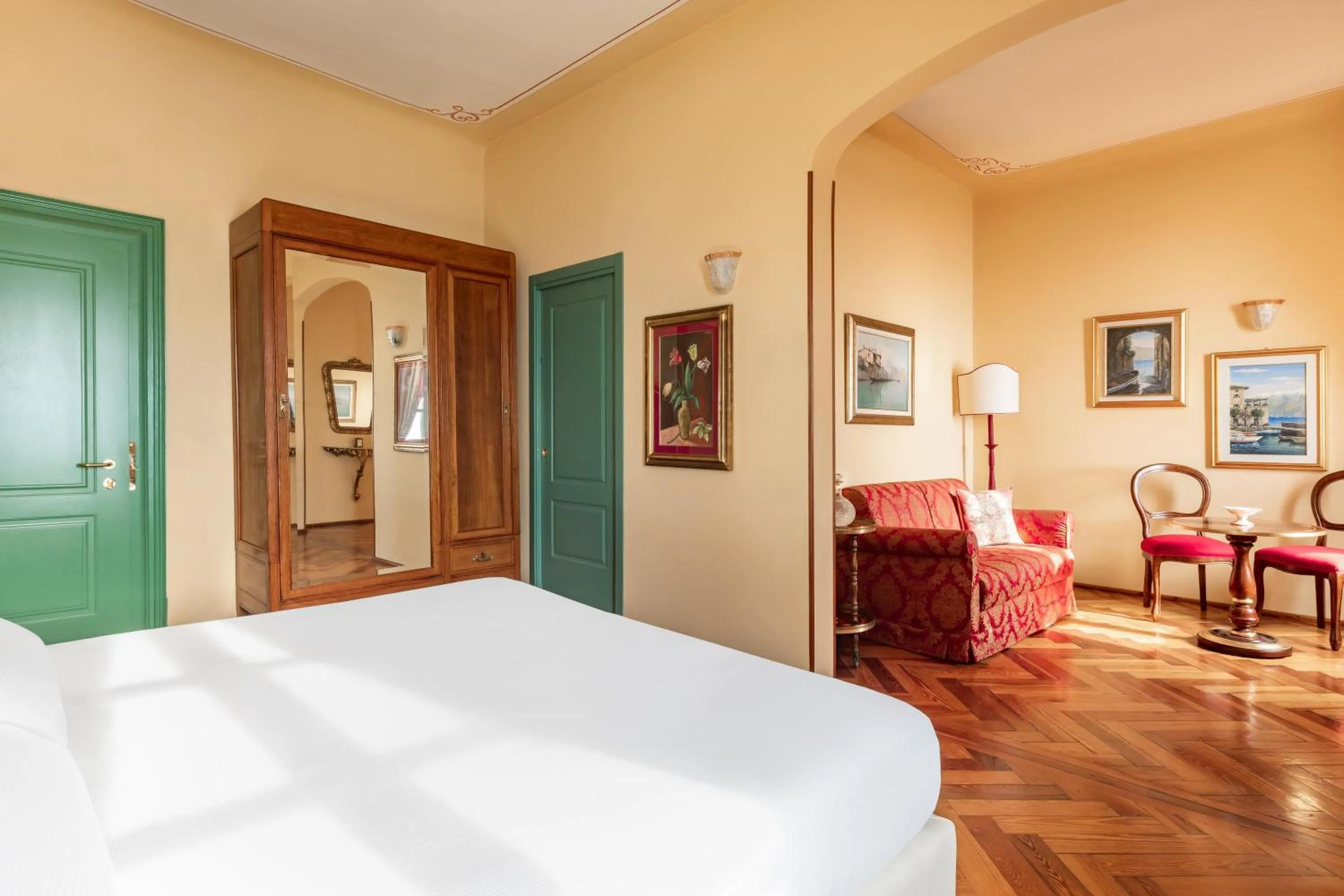 Photo of the whole room, Bed in Boutique Hotel Villa Sostaga