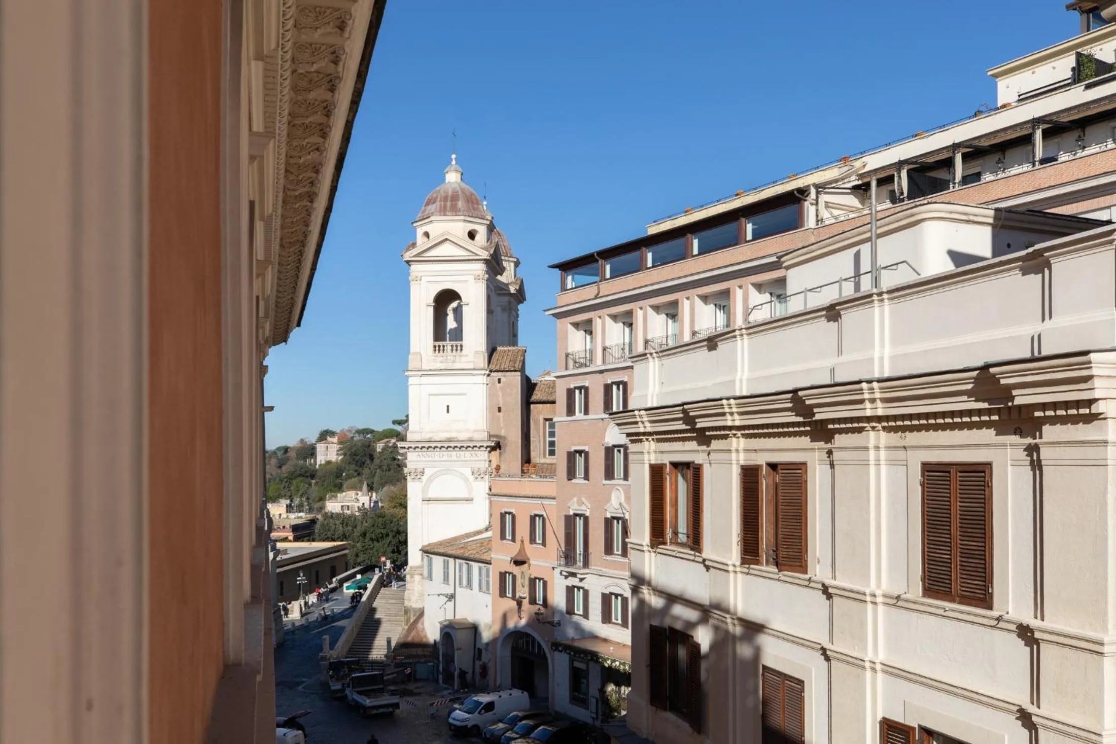 City view in Hotel Scalinata Di Spagna