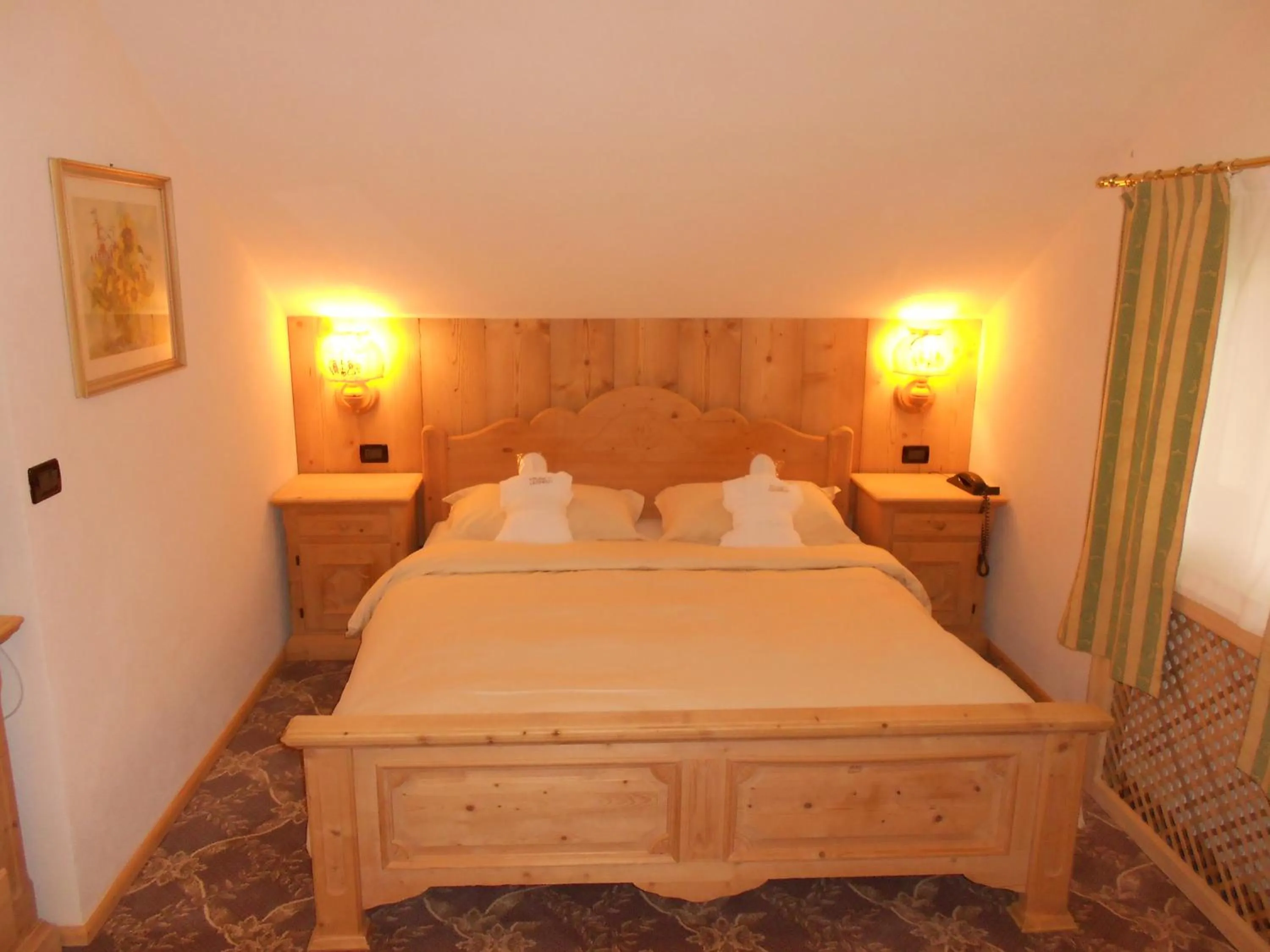 Bed in Hotel Relais Grünwald