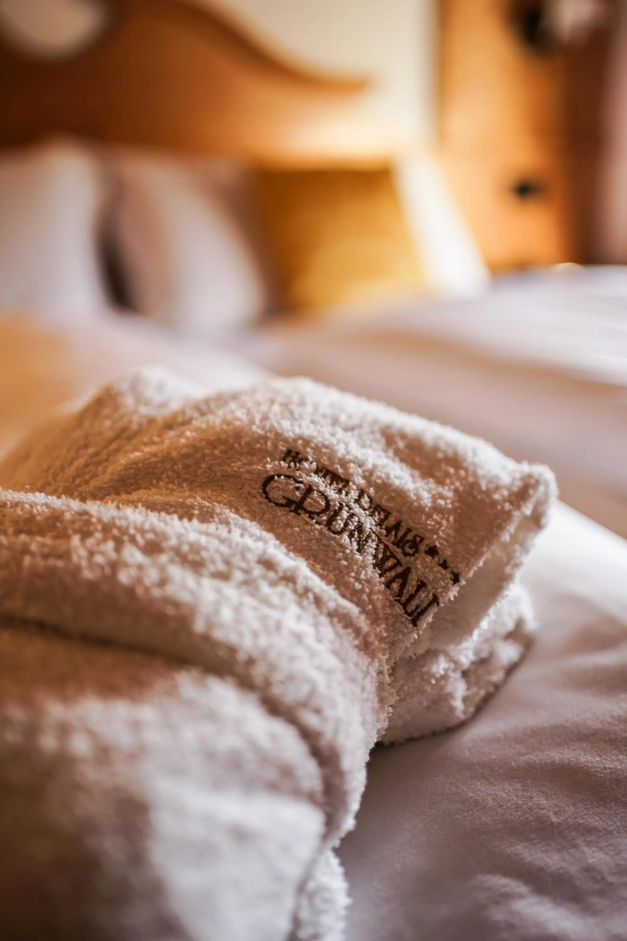 Decorative detail, Bed in Hotel Relais Grünwald