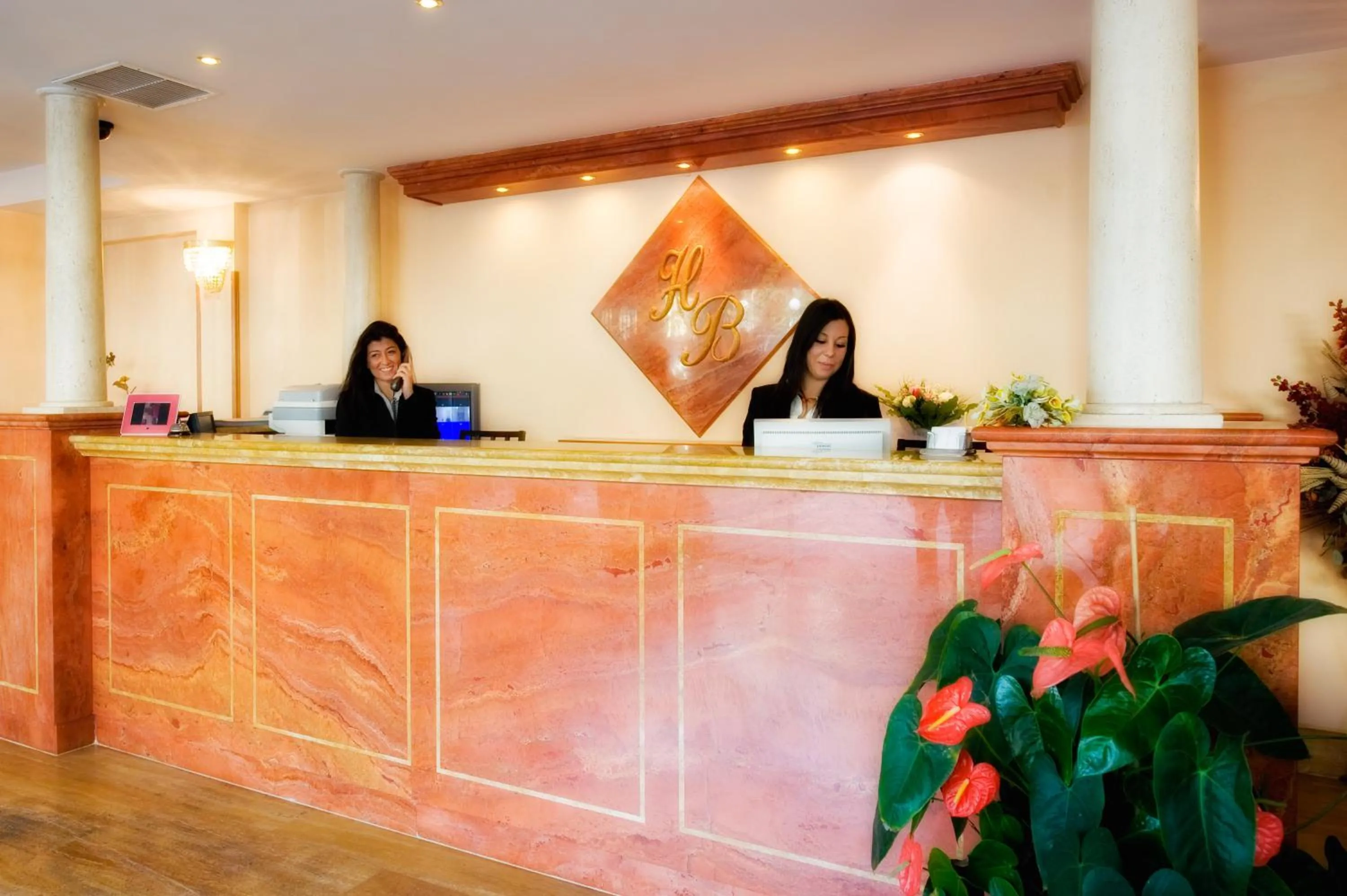 Lobby or reception in Hotel Bright