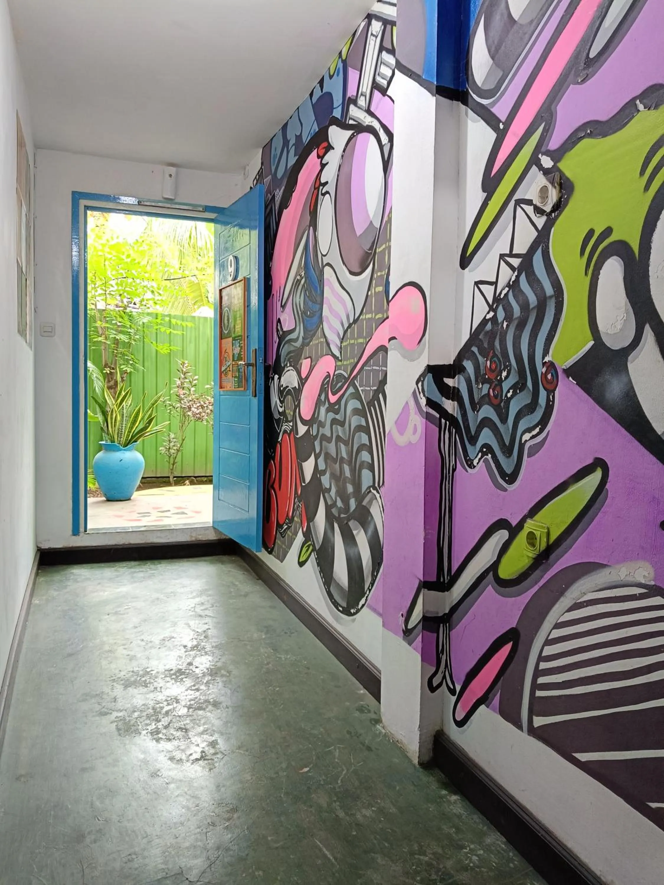 Bathroom in Gili Beach Bum Hostel