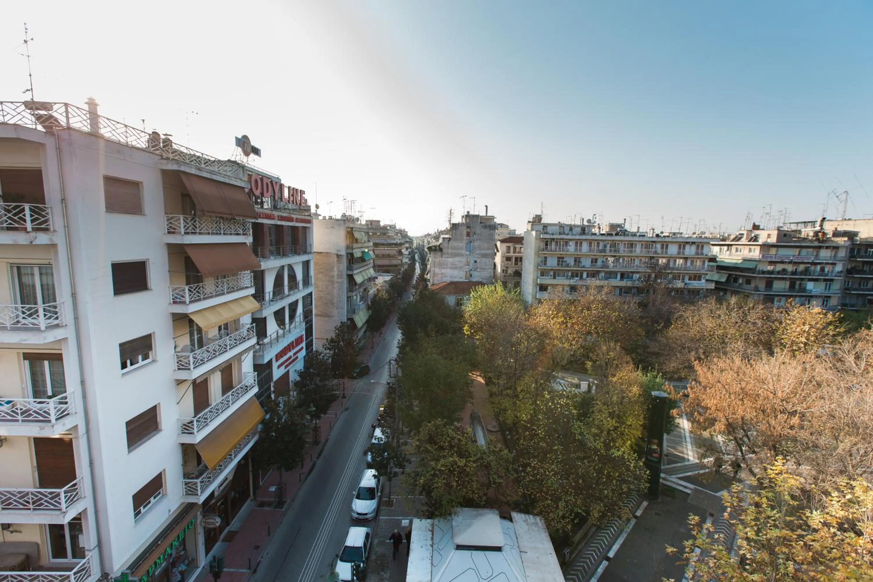 Garden view in Grand Hotel