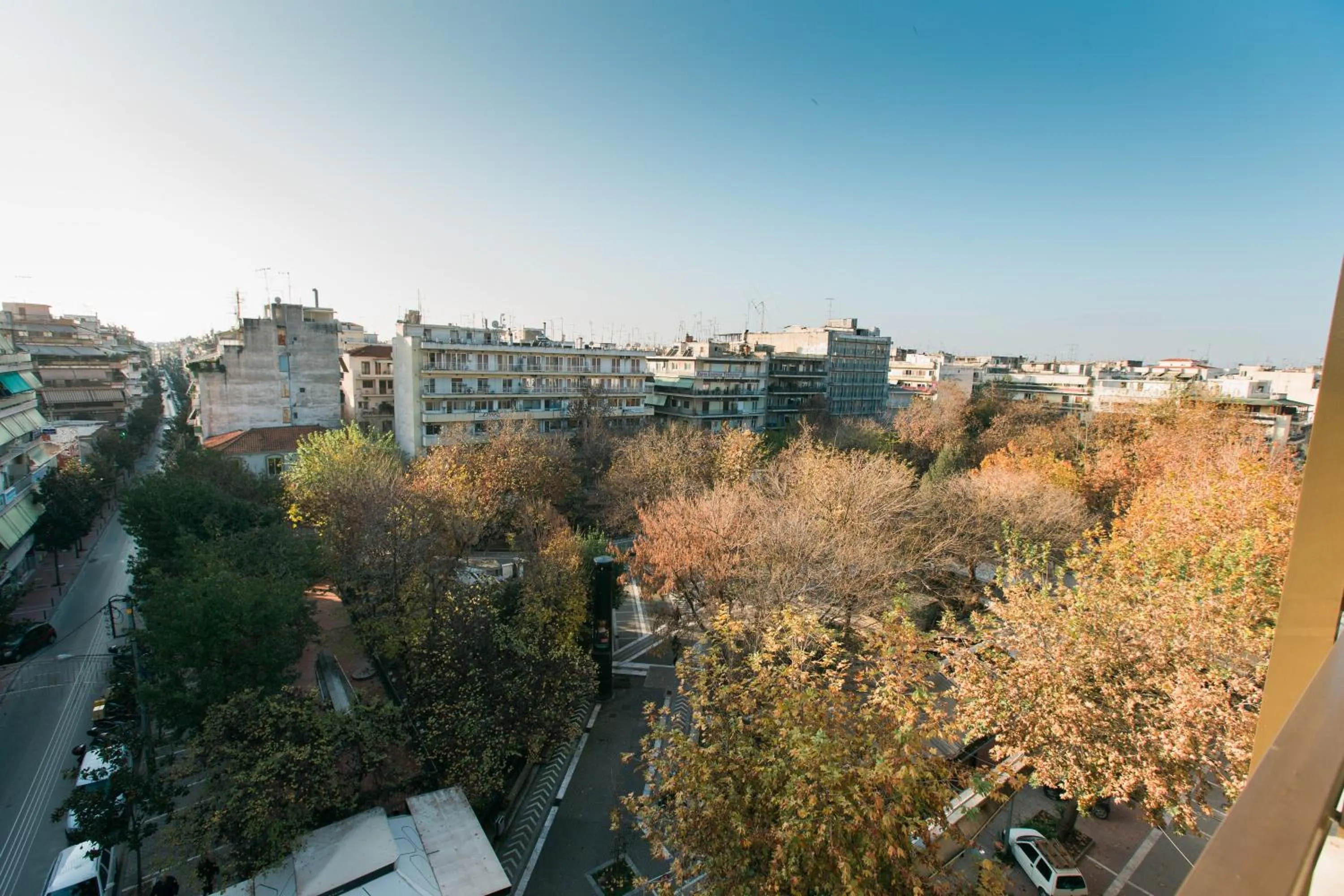 City view in Grand Hotel