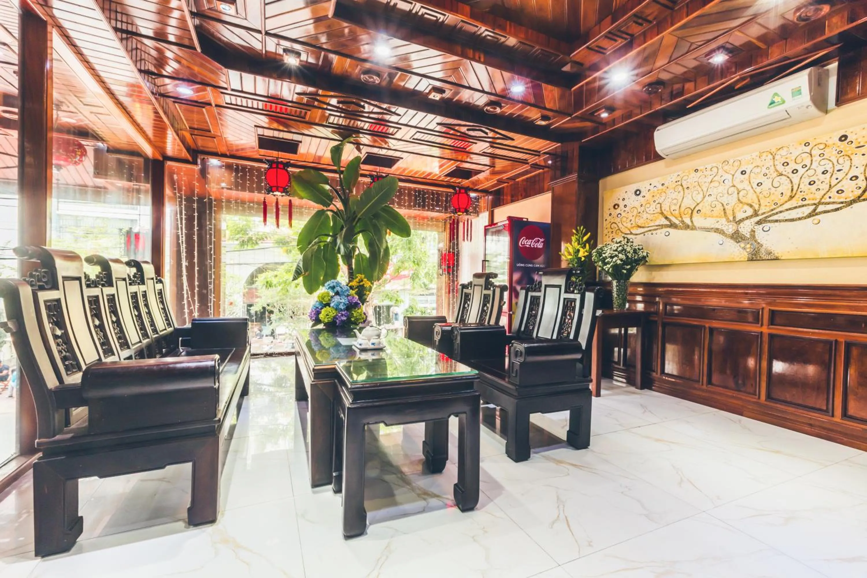 Lobby or reception in San San Hotel Da Nang