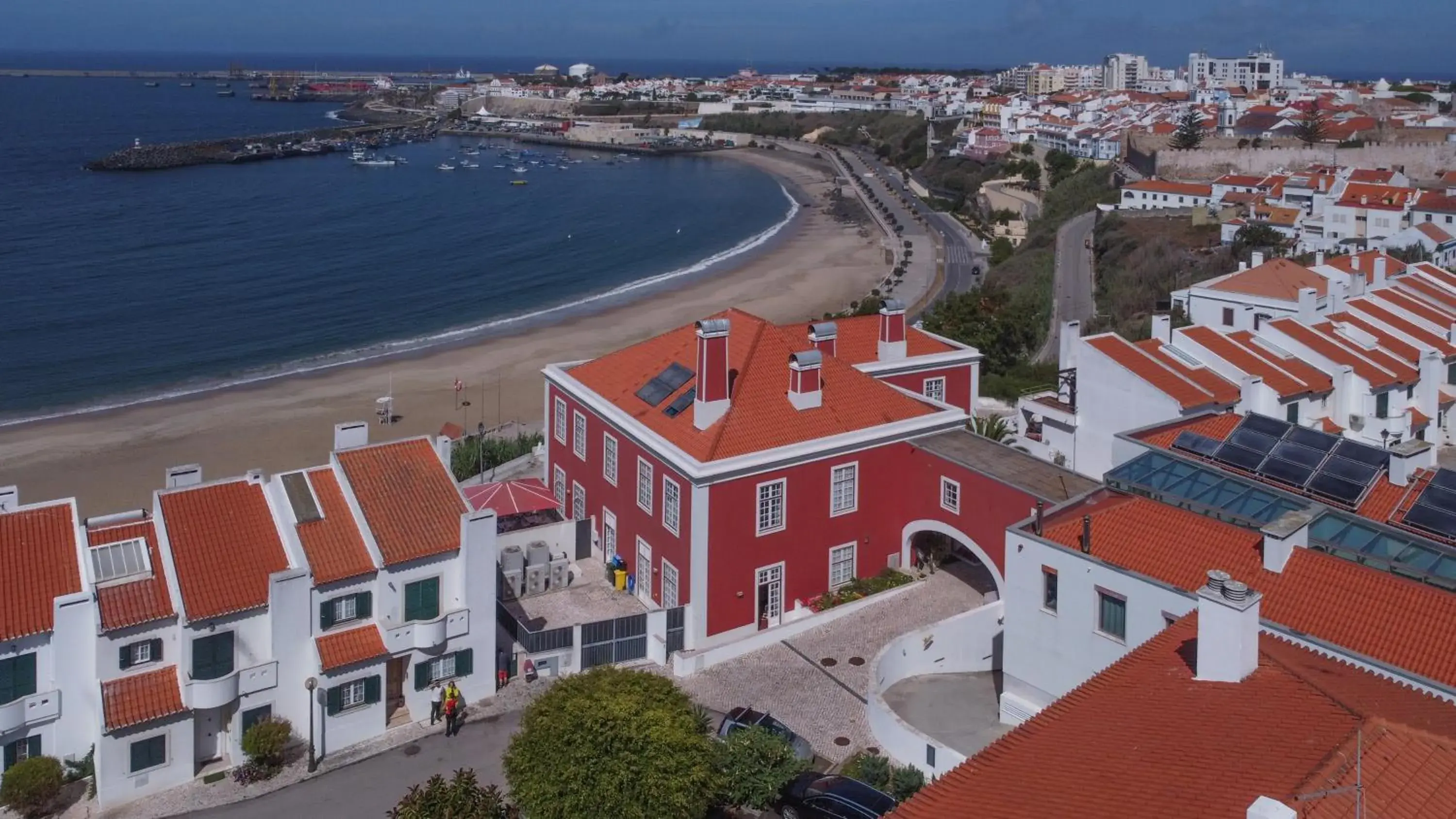 Bird's eye view in Casa do Médico de São Rafael Bird's eye view in Casa do Médico de São Rafael