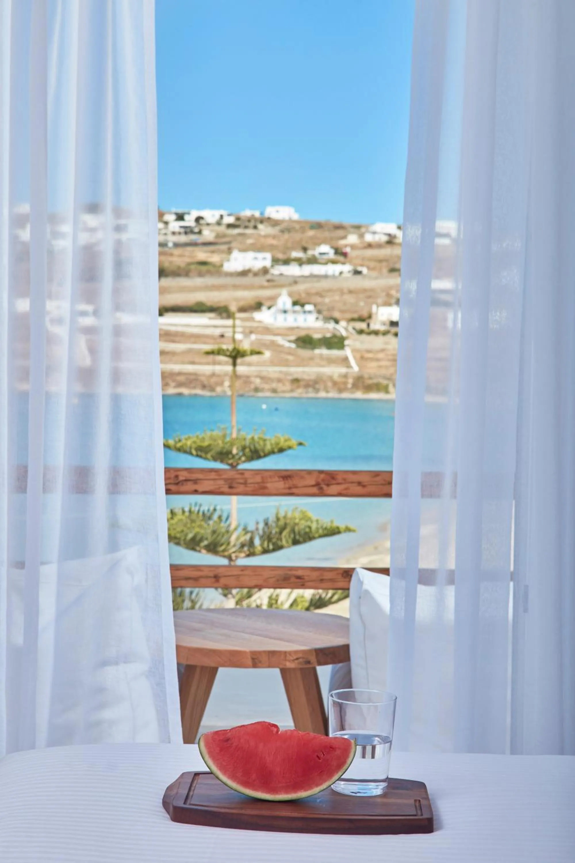 Sea view in Mykonos Waves Beach House & Suites