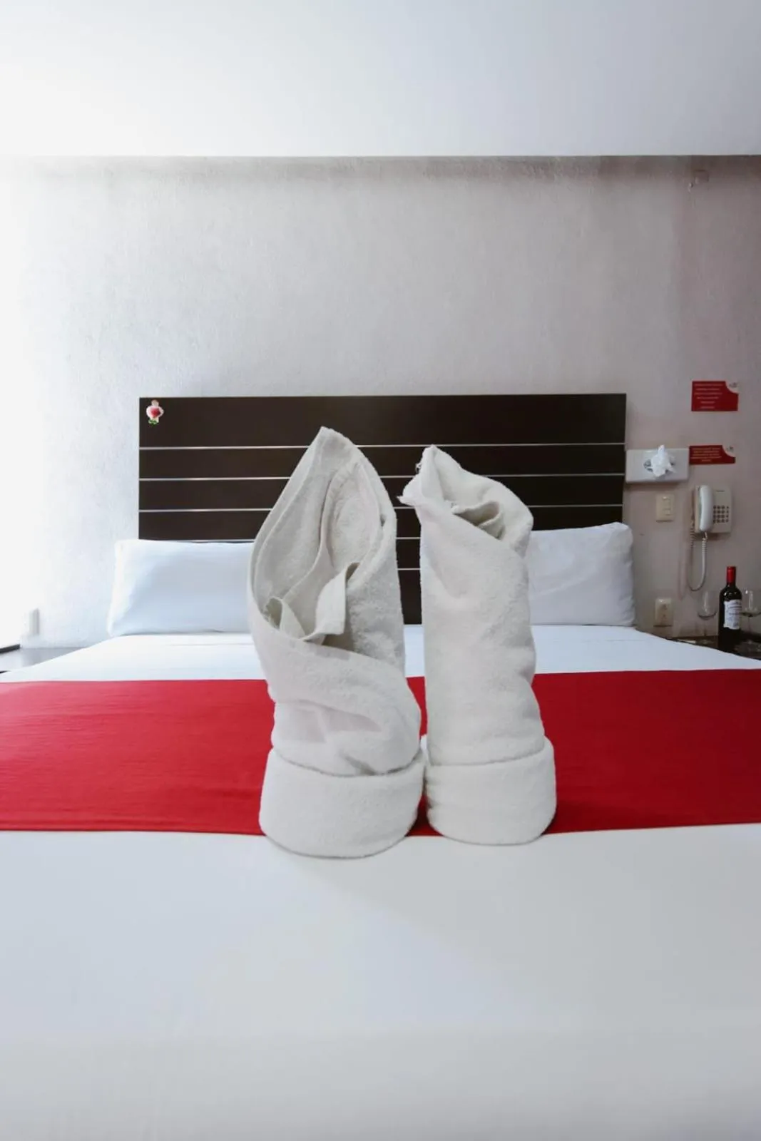 Bed in Auto Hotel Las Maravillas