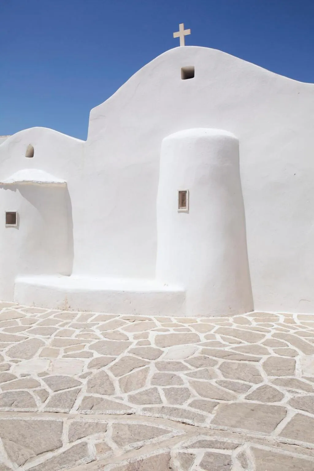 Neighbourhood in Cleopatra Seaside Homes, Logaras, Paros