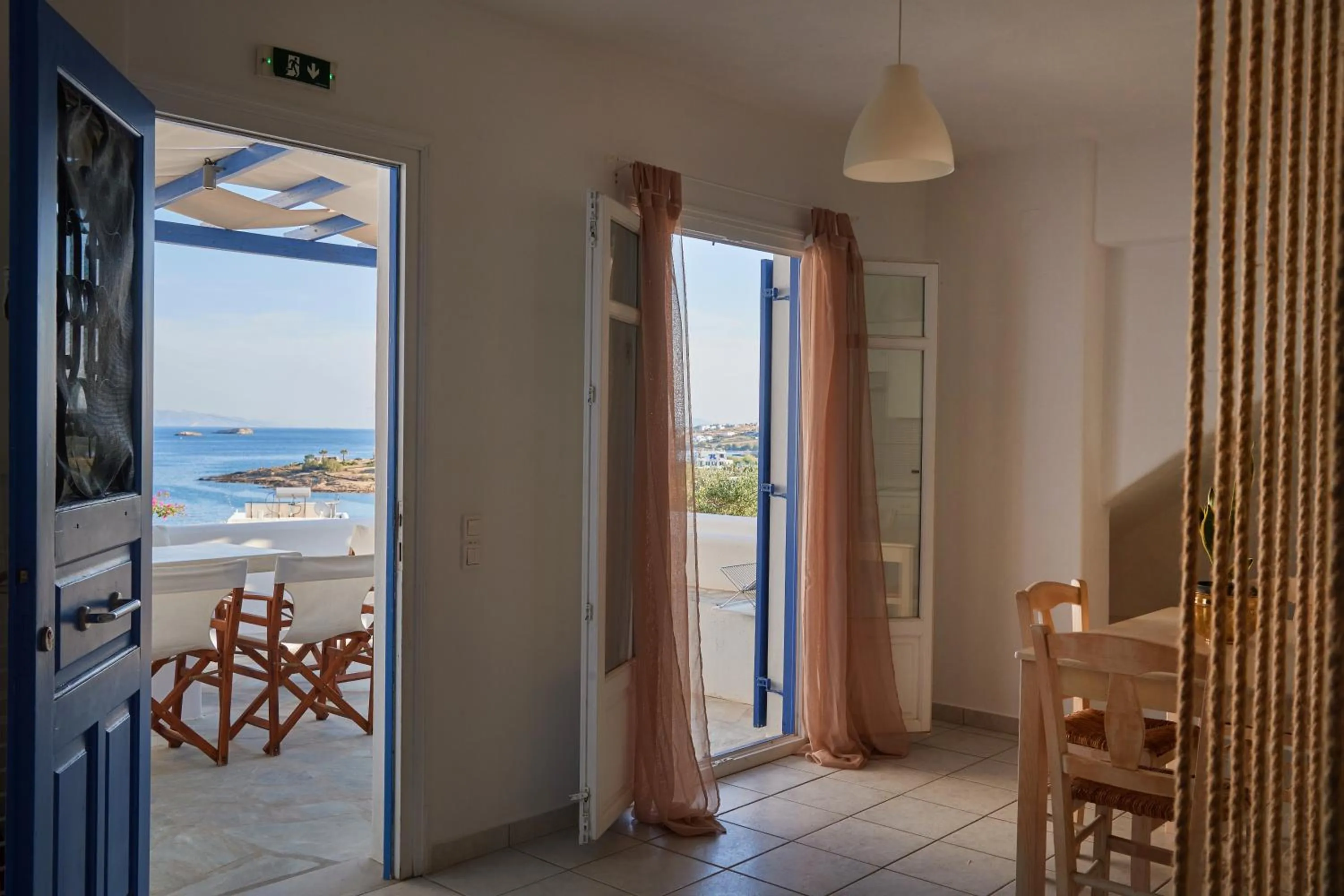 View (from property/room) in Cleopatra Seaside Homes, Logaras, Paros