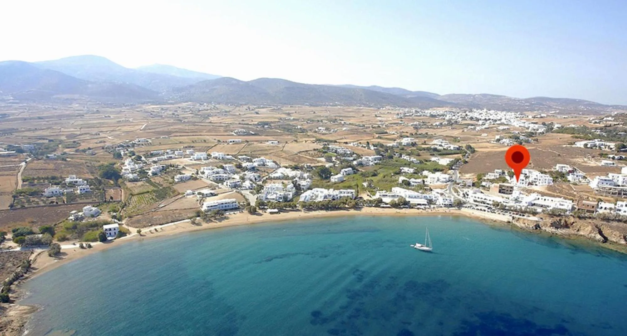 Nearby landmark in Cleopatra Seaside Homes, Logaras, Paros