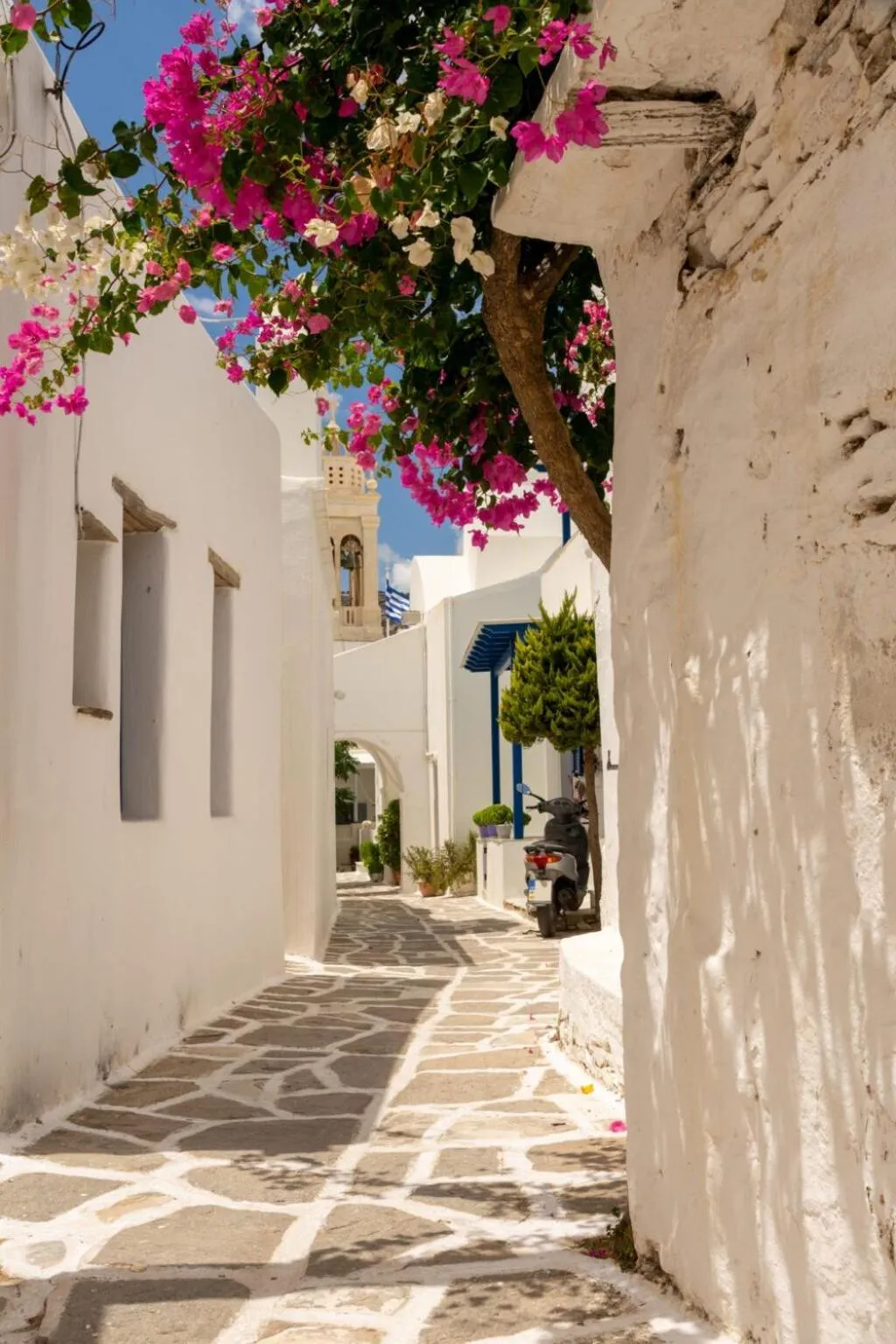Neighbourhood in Cleopatra Seaside Homes, Logaras, Paros
