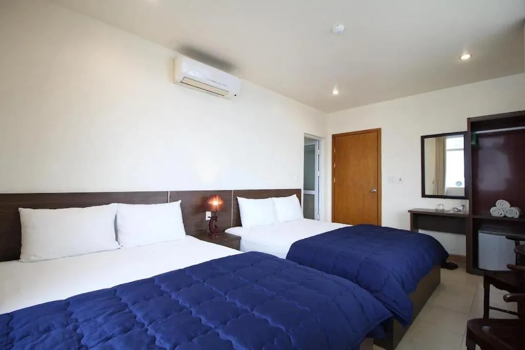 Bed in Catba Dream Hotel