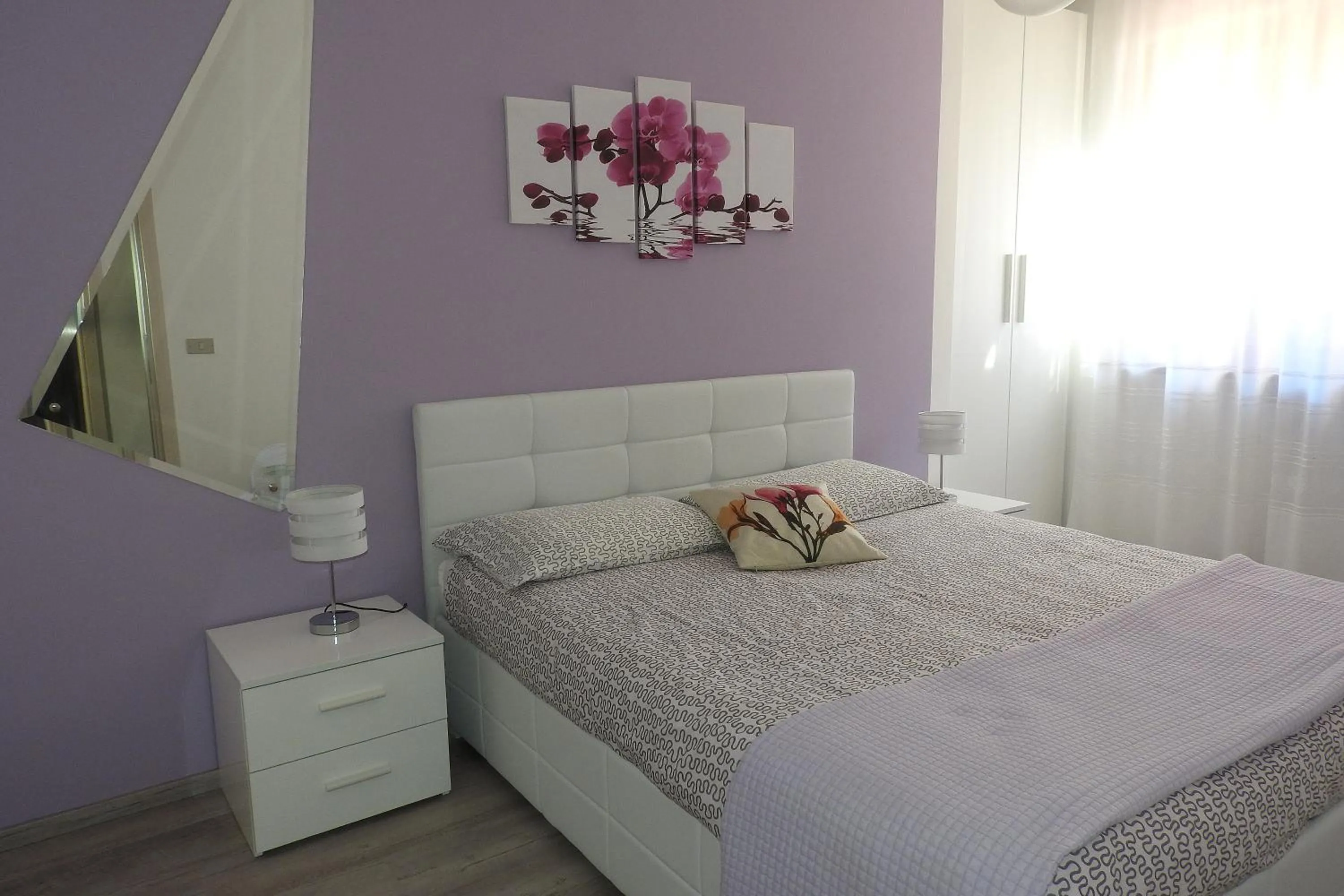 Bedroom, Bed in Villa Fiori