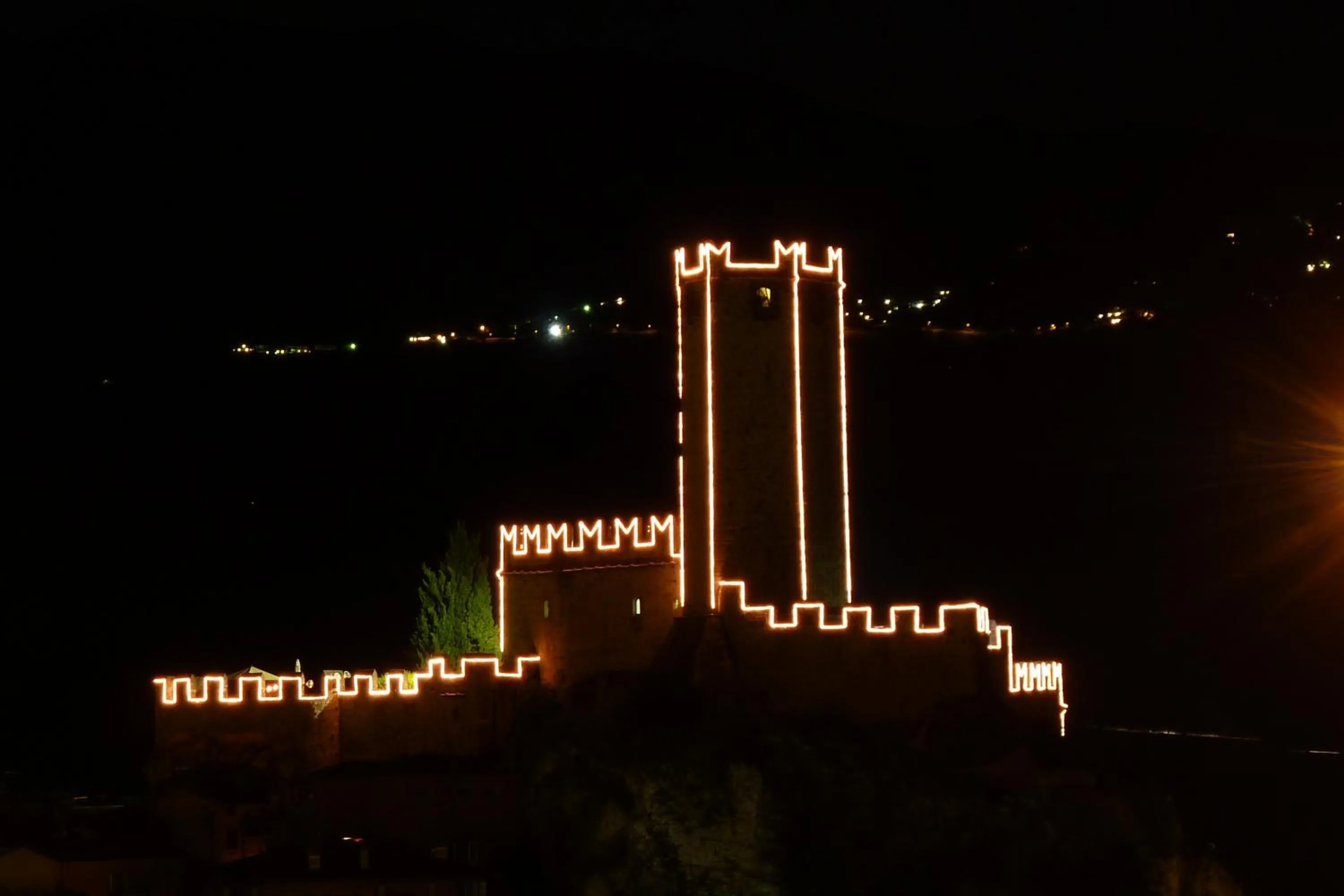 Landmark view in Villa Fiori