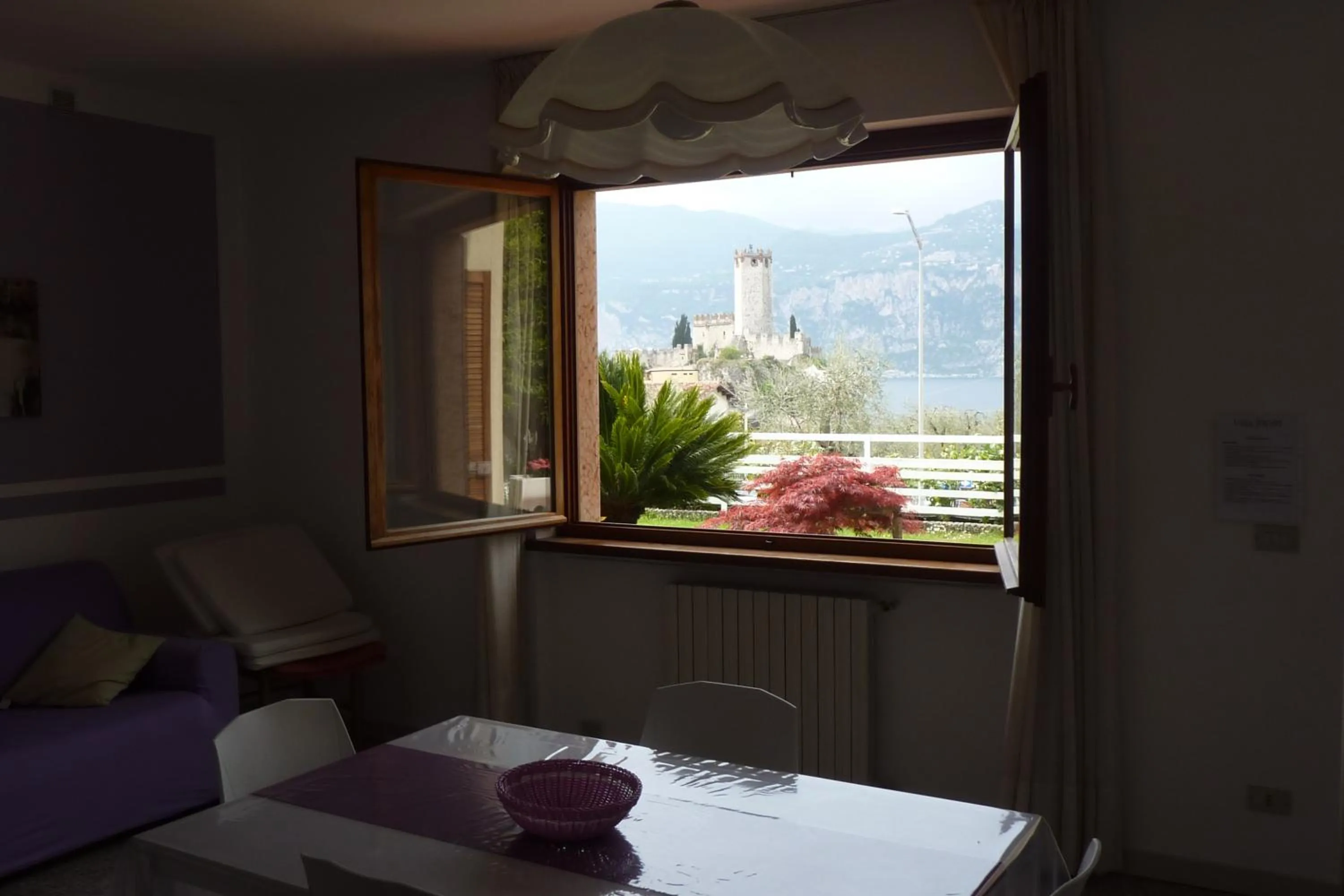 Seating area, Bed in Villa Fiori