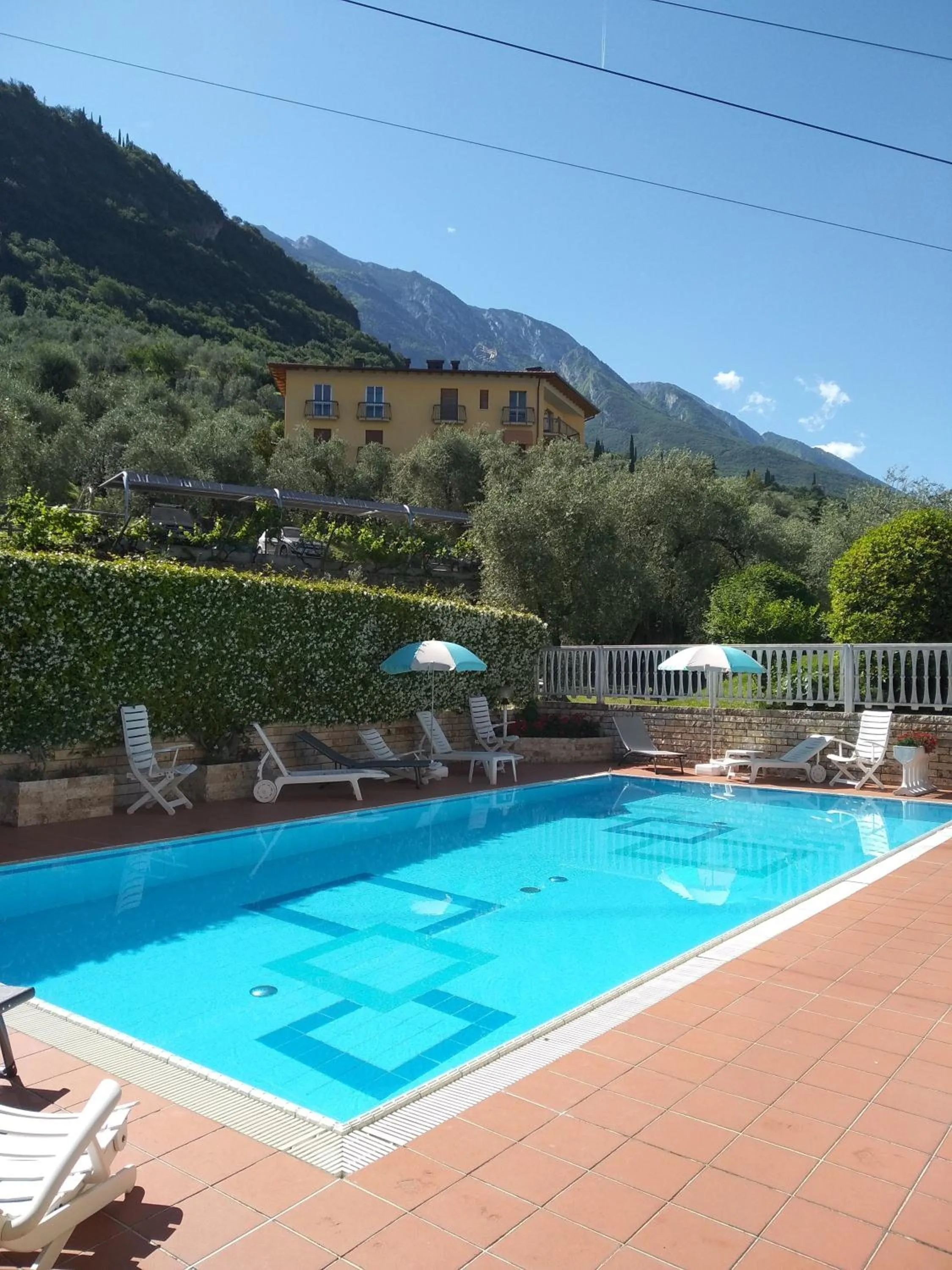 Pool view in Villa Fiori