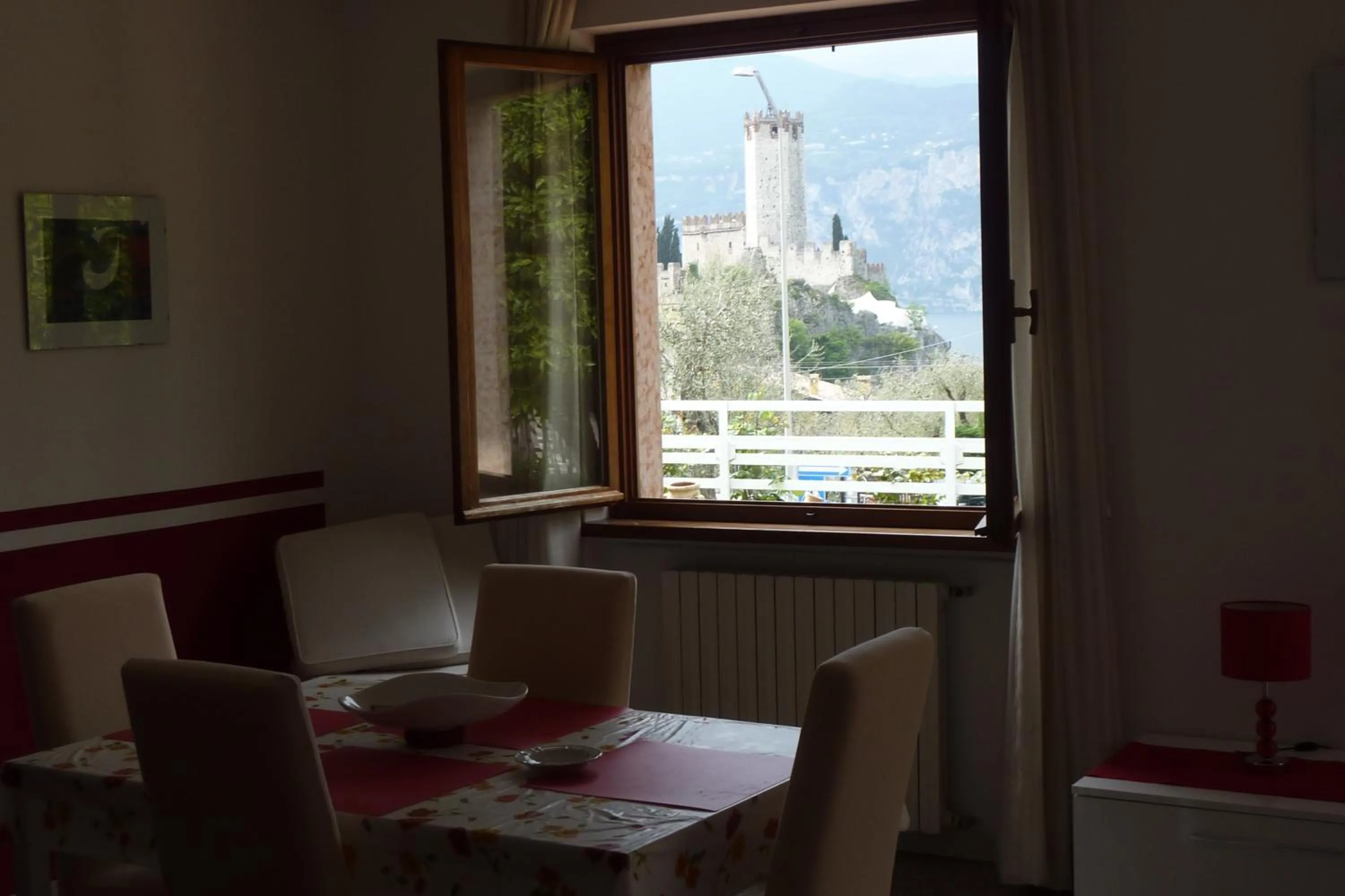 Landmark view in Villa Fiori