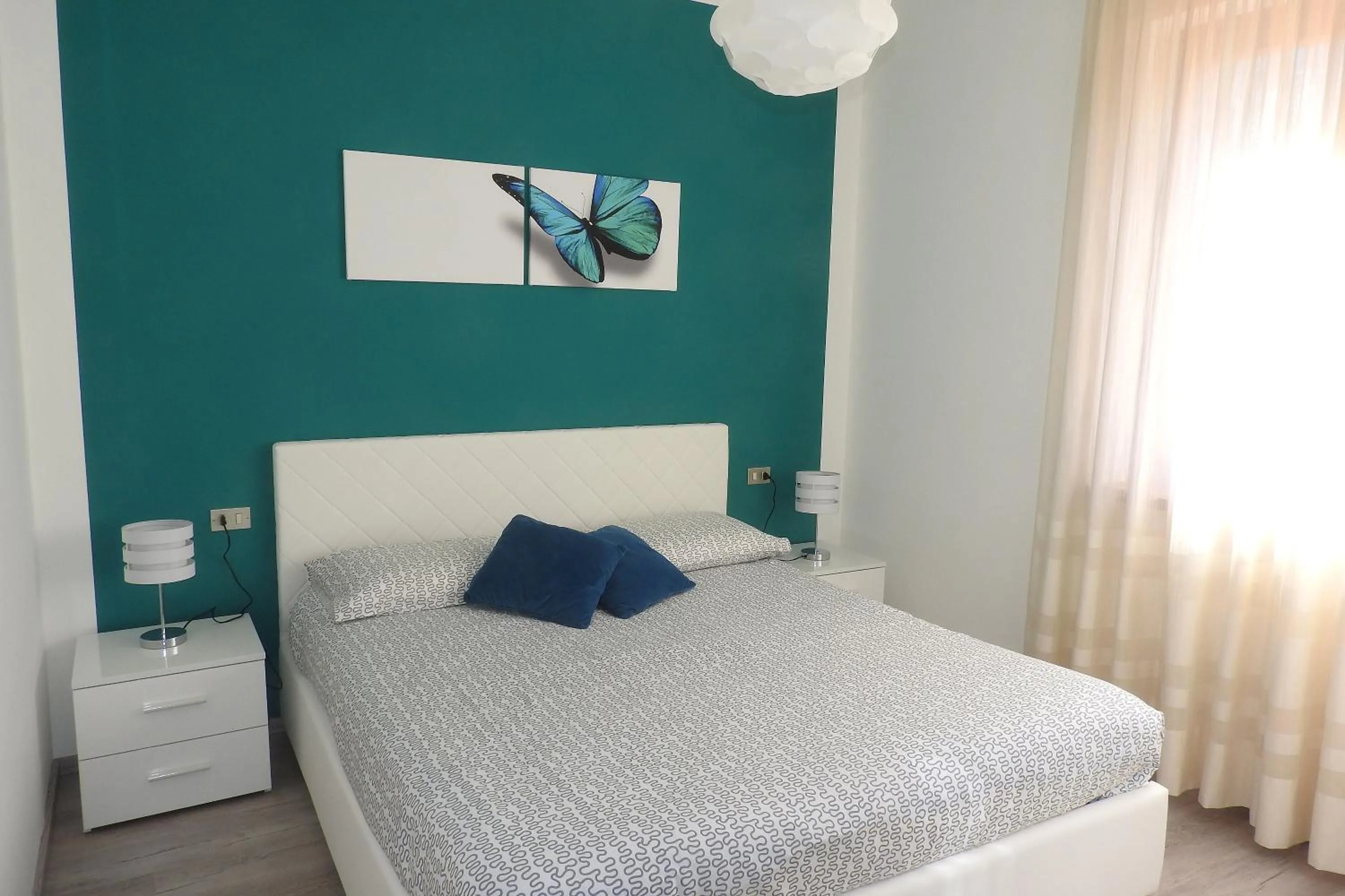 Bedroom, Bed in Villa Fiori
