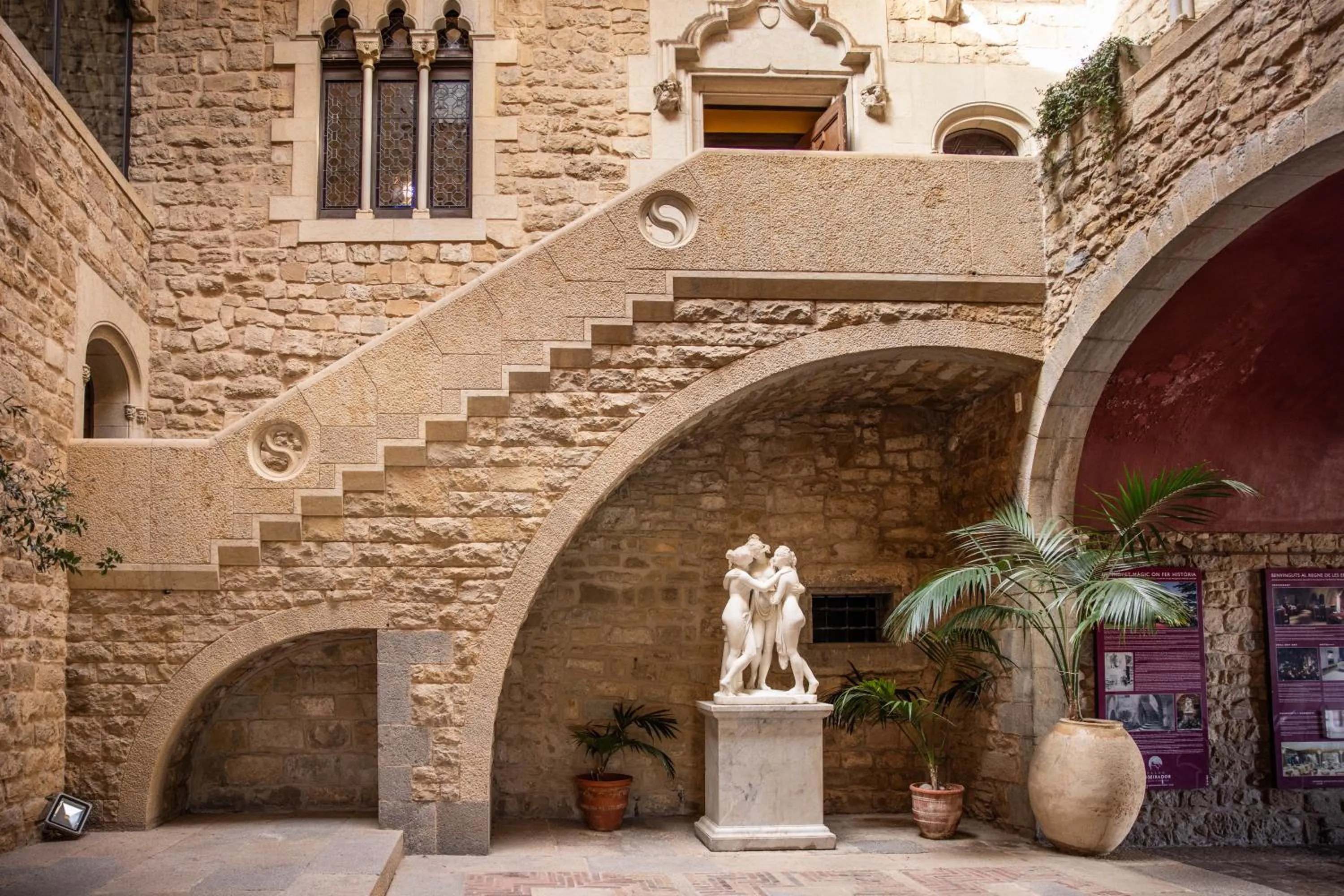 Patio in RVHotels Palau Lo Mirador