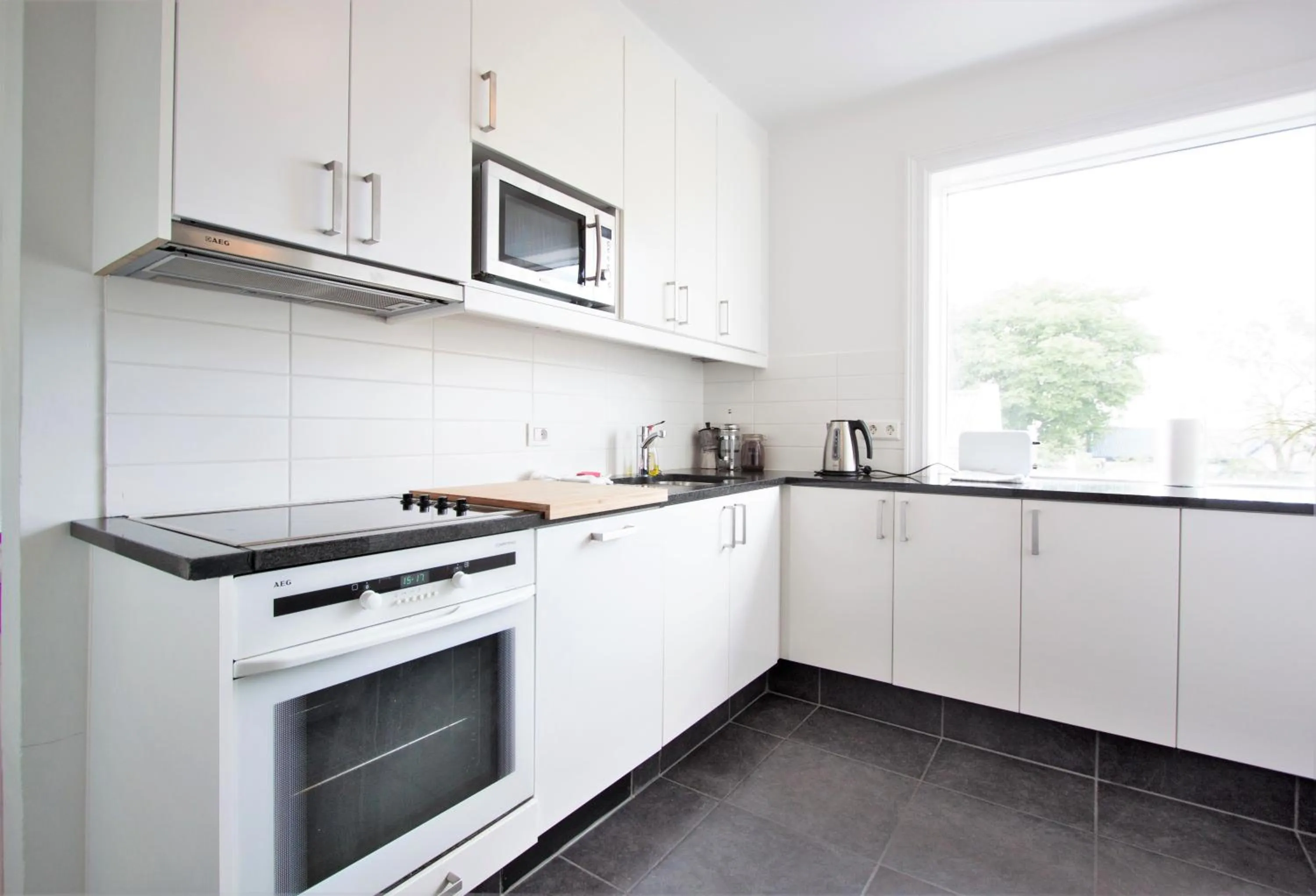 Kitchen or kitchenette in Odinn Reykjavik Odinsgata Apartments