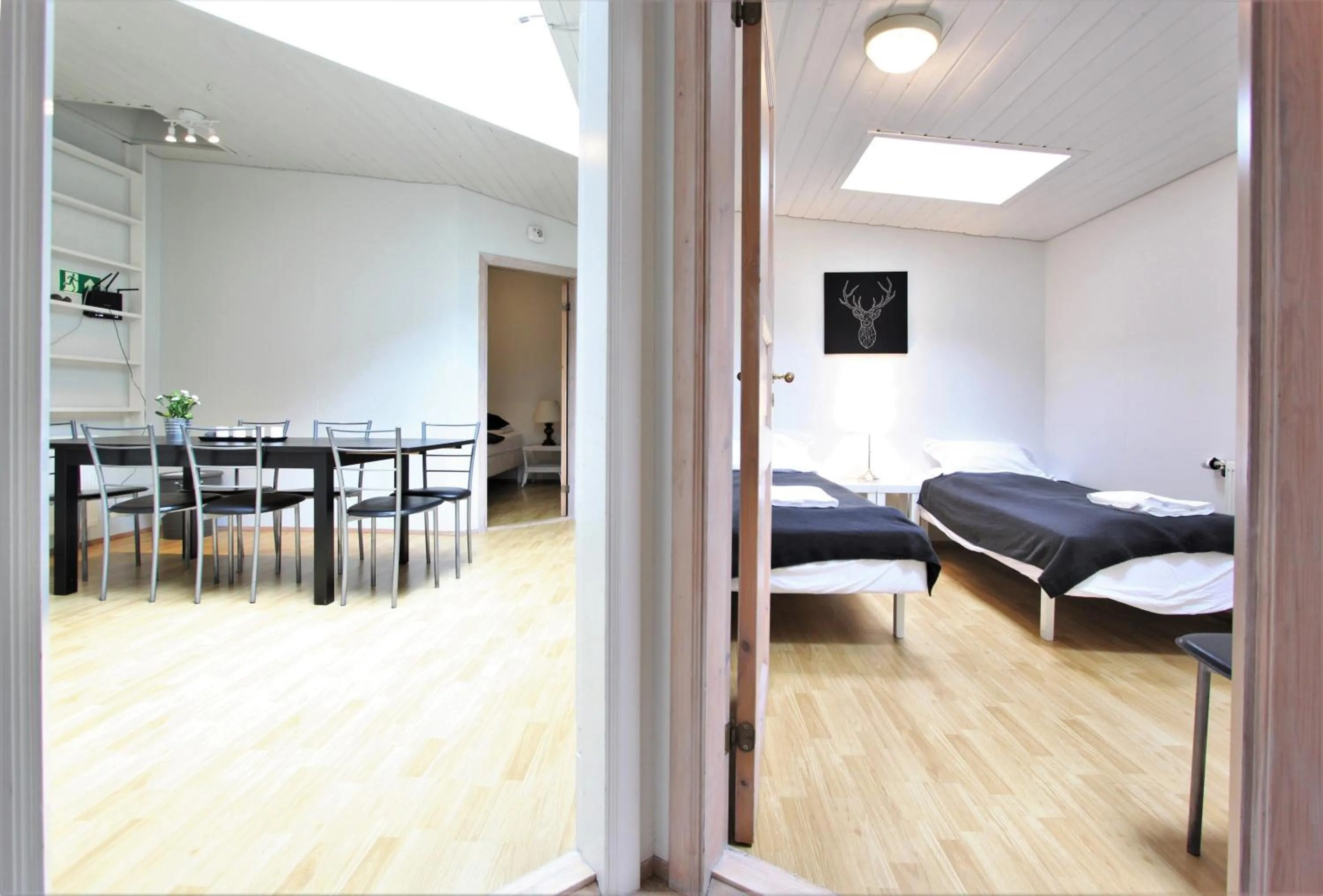 Facade/entrance, Bed in Odinn Reykjavik Odinsgata Apartments