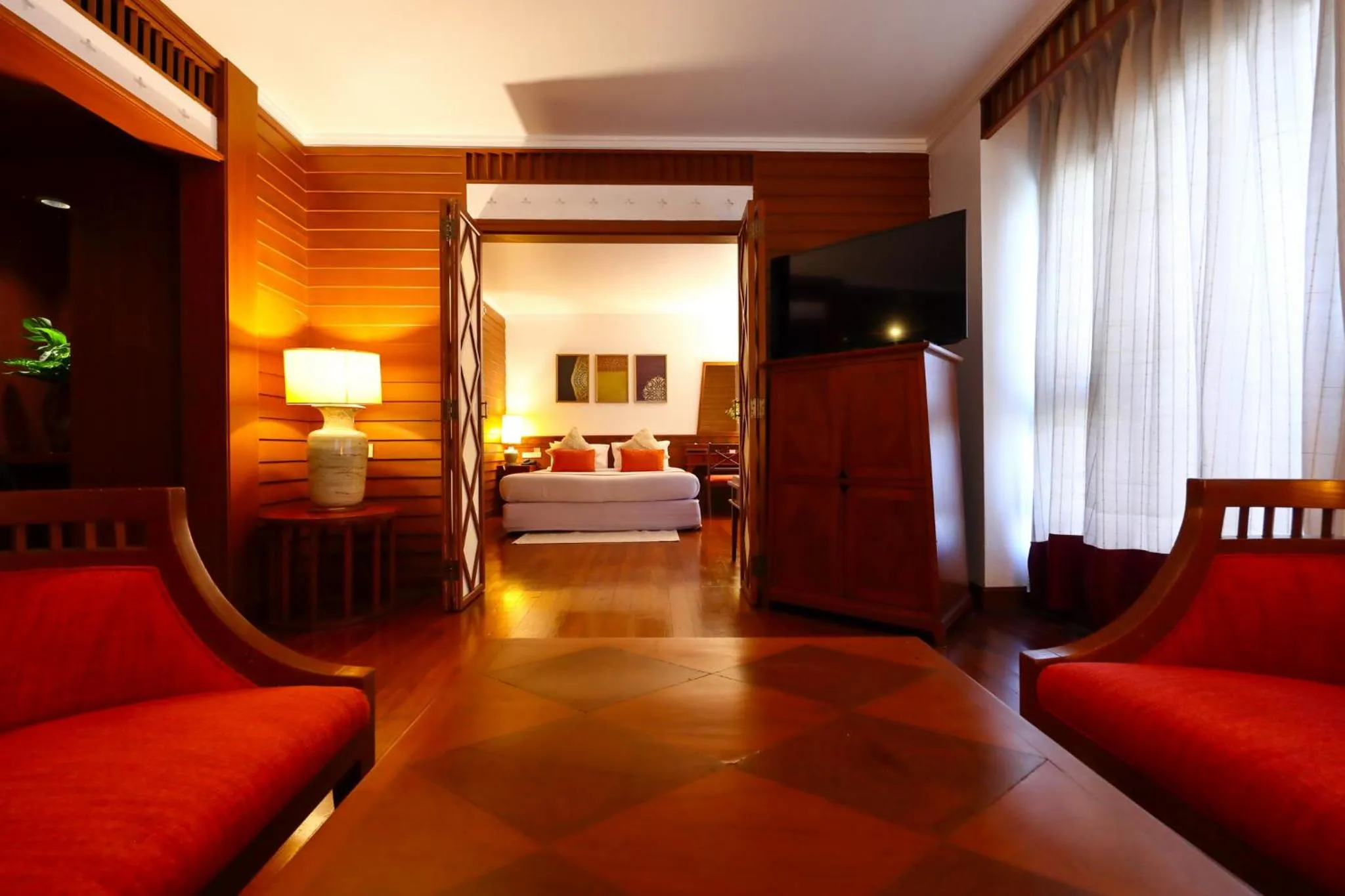 Bed in Wienglakor Hotel Lampang