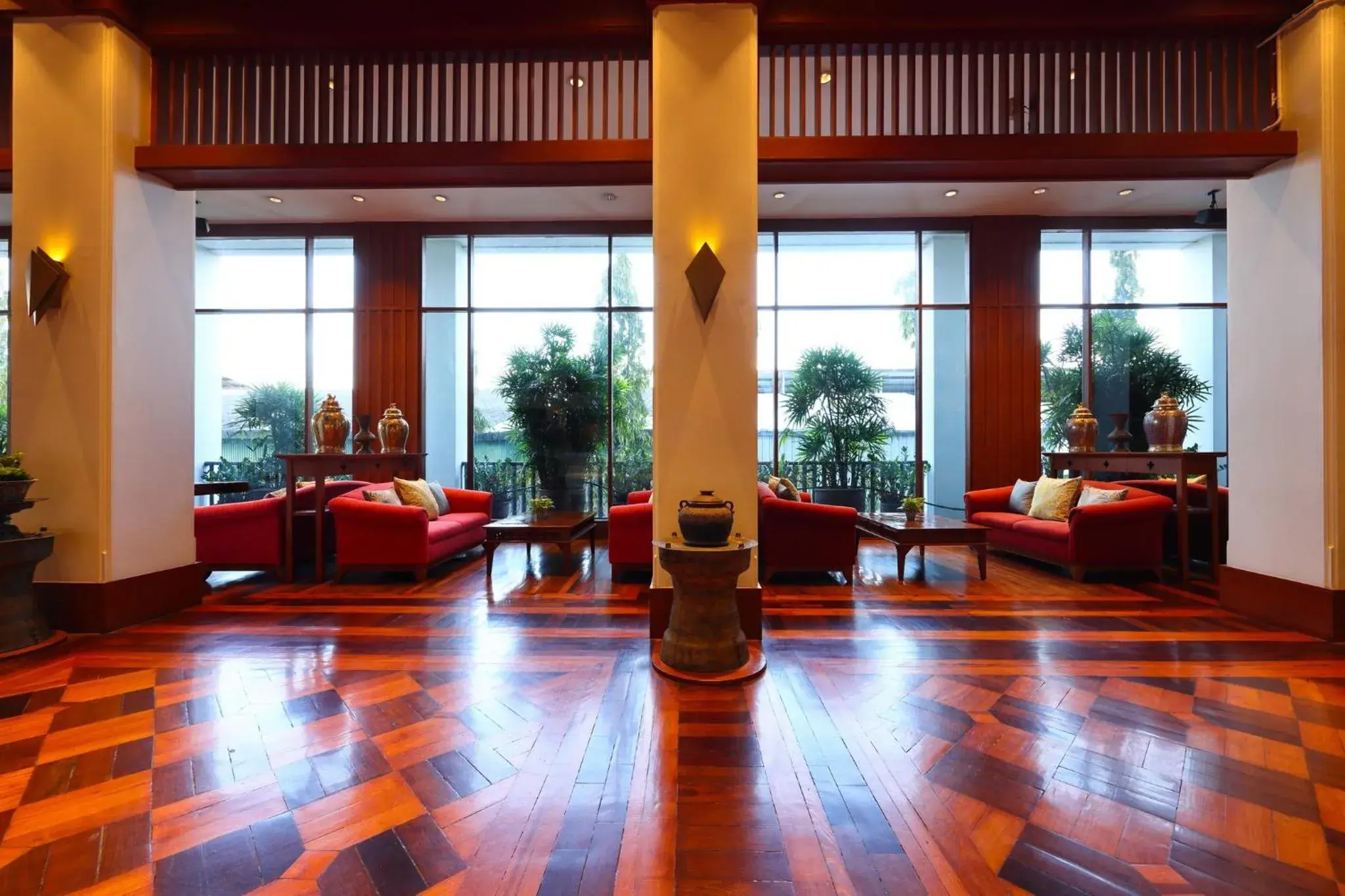 Lobby or reception in Wienglakor Hotel Lampang Lobby or reception in Wienglakor Hotel Lampang