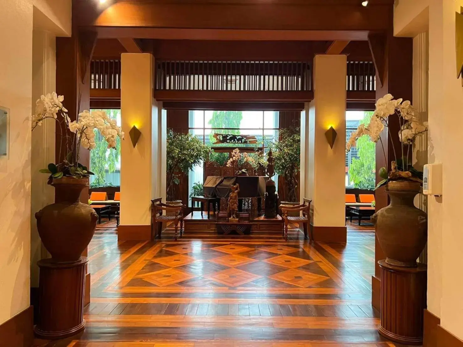 Lobby or reception in Wienglakor Hotel Lampang Lobby or reception in Wienglakor Hotel Lampang